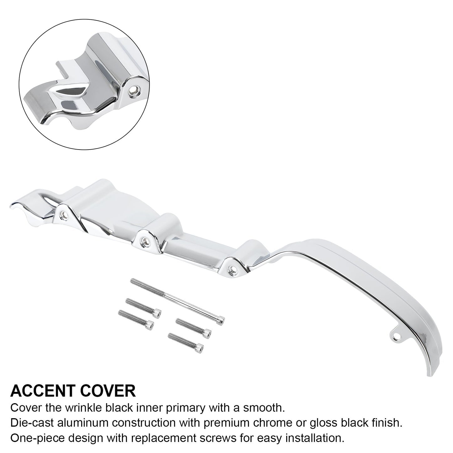 Kuryakyn Chrome Precision Inner Primary Accent Cover For Milwaukee M8 2017-2020