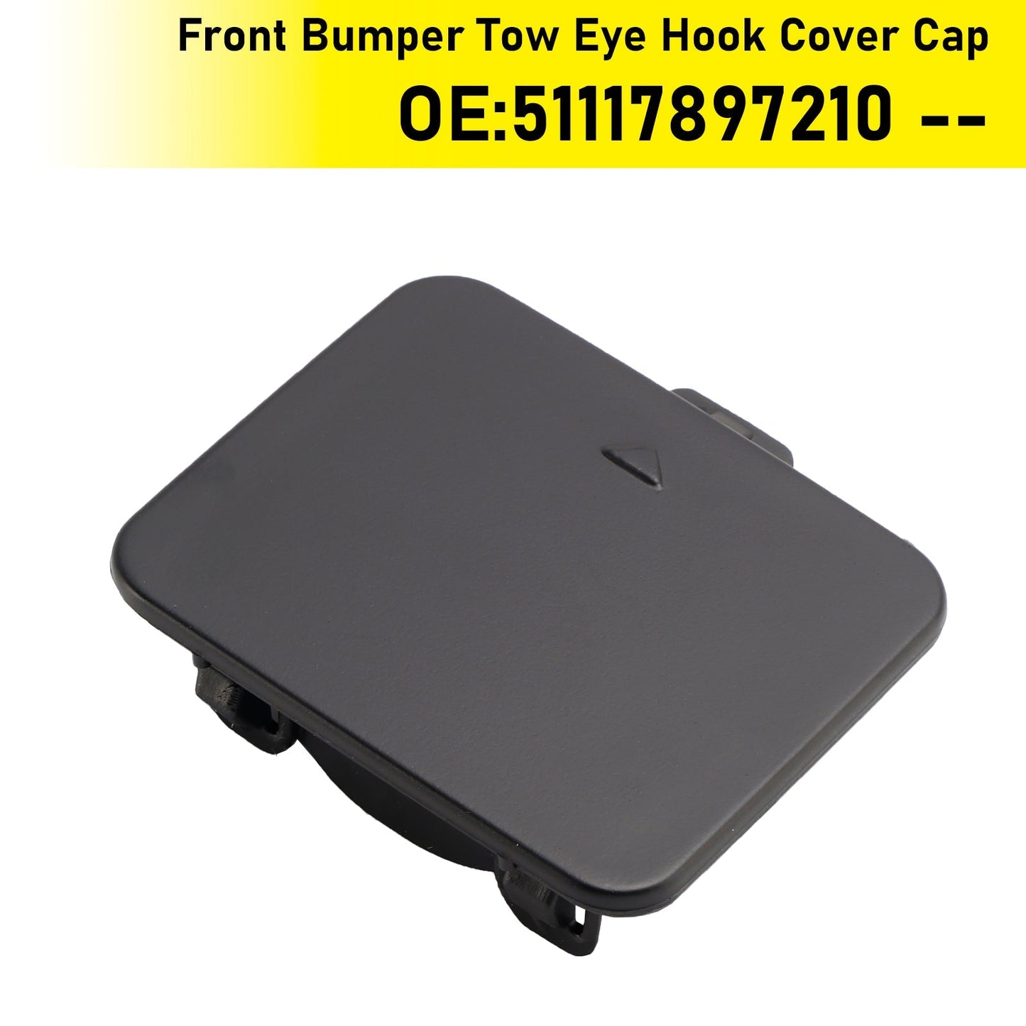 2003-2010 BMW E60 5 Seires Saloon M Sport Front Bumper Tow Eye Hook Cover Cap 51117897210