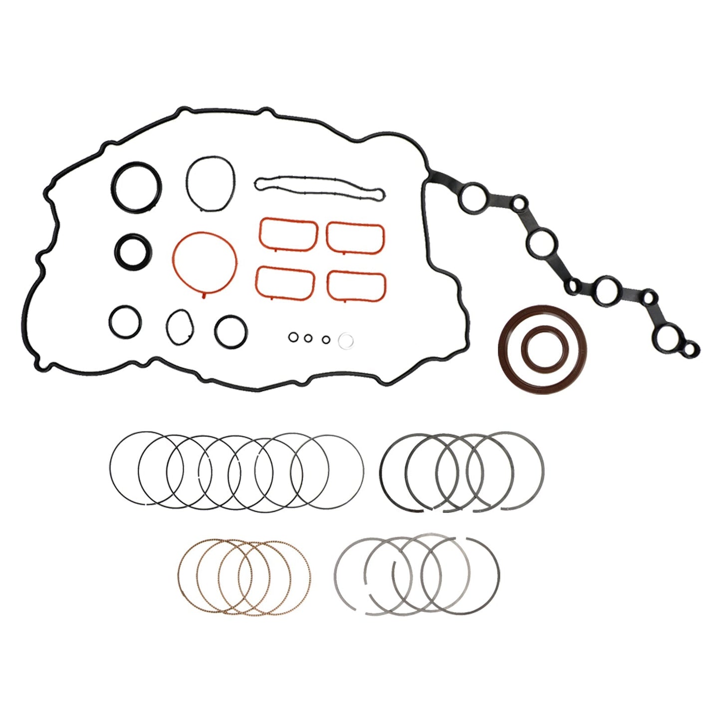 2011-2016 For Hyundai Sonata 2.4L Rebuild Kit-Crankshaft & Conrods & Pistons Gasket