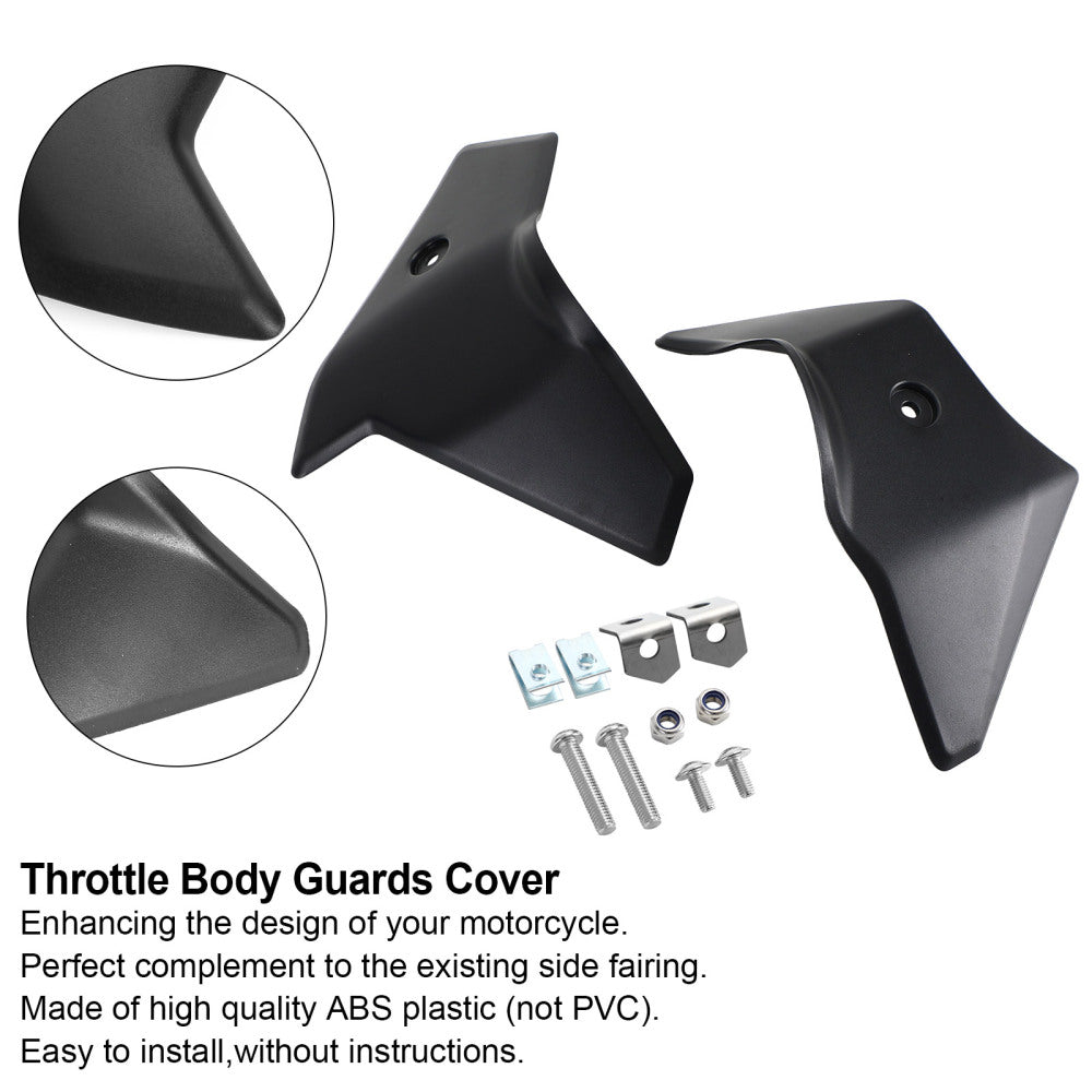 Protection de corps de papillon pour BMW R1250GS R1200GS 2017-2021, noir