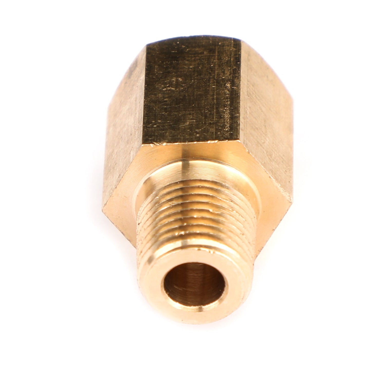 Adaptateur de pression d'huile pour manomètre, filetage femelle 1/8 NPT vers mâle 1/8 BSPT