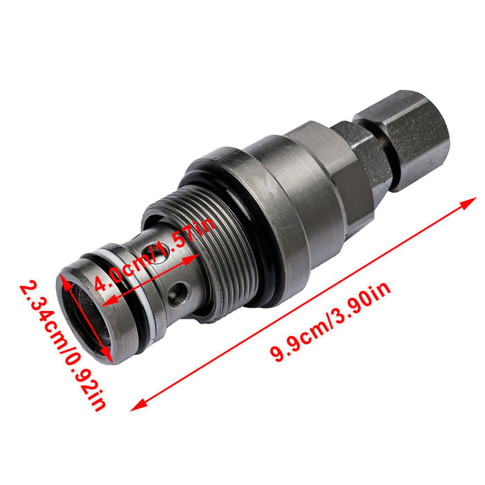 Soupape de décharge de service 4372683 pour Hitachi ZAX110 ZX120 EX100-5 EX120-5 EX130-5