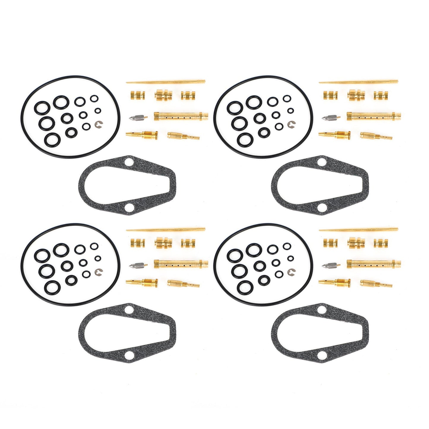 4X Carburetor Carb Rebuild Kit fit for HONDA CB500 CB500K Four 1971-1973