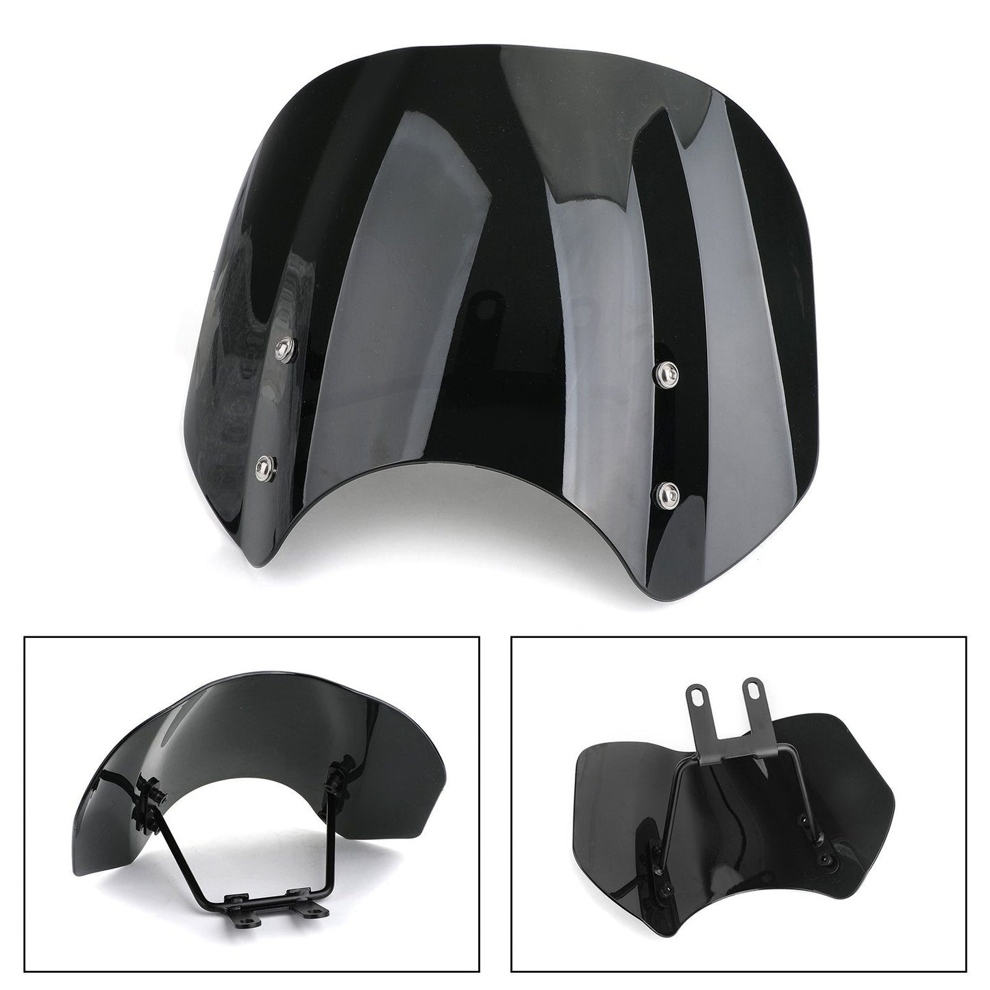 Pare-brise avec support pour Honda CMX500 Rebel 2018-2019
