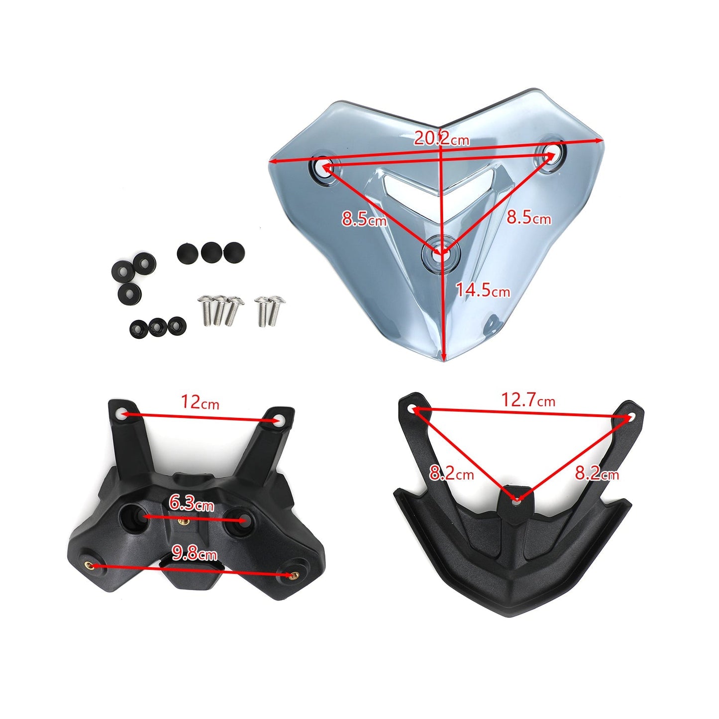 Déflecteurs de vent pour pare-brise BMW F900R 2020-2021