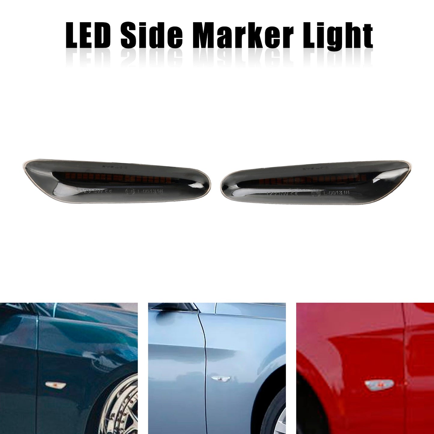 Clignotant latéral séquentiel à LED pour BMW 3 E92 Coupé 2007-2012 63137165741 63137165742