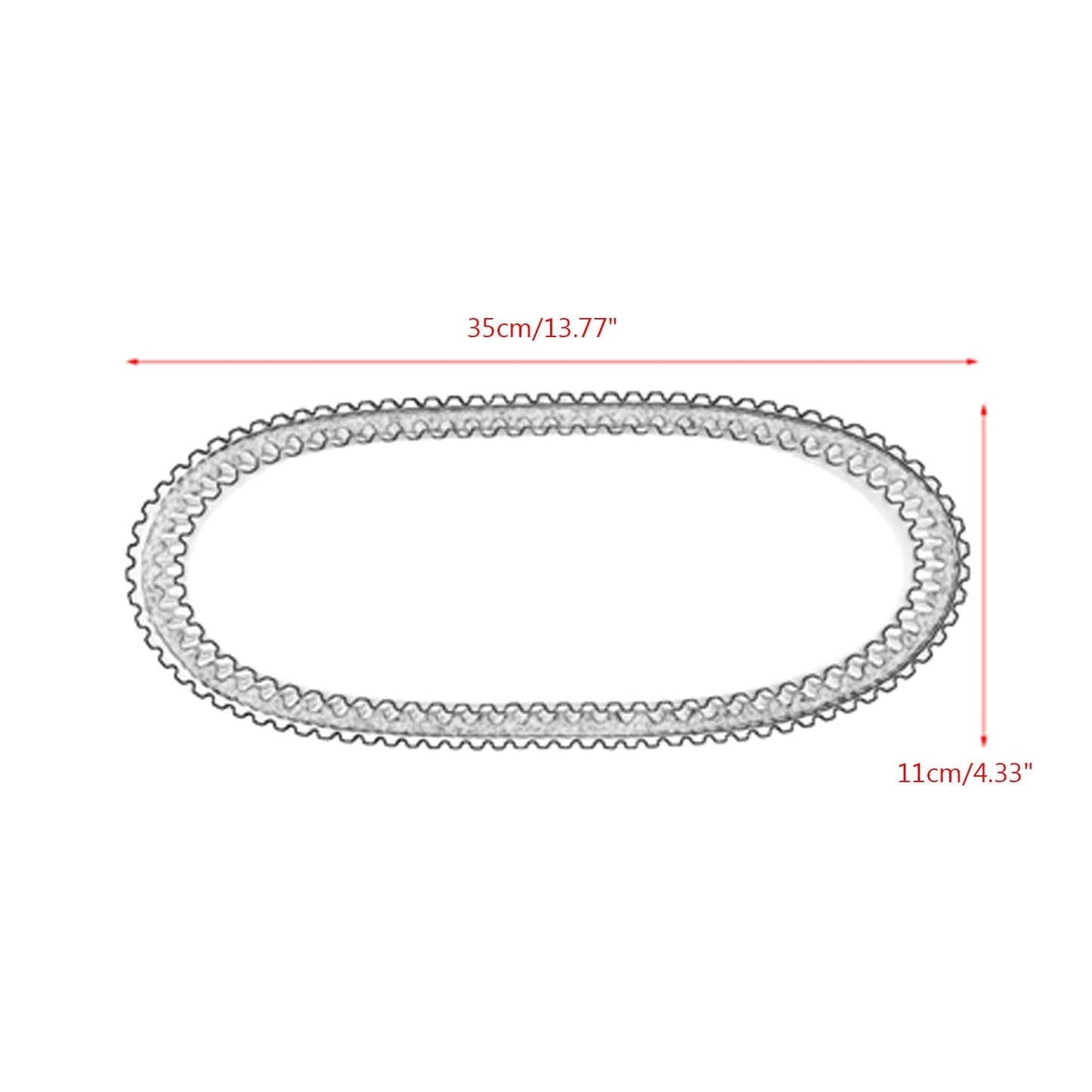 Courroie de transmission noire pour Polaris Sawtooth 200 06-07 Phoenix 200 05-19