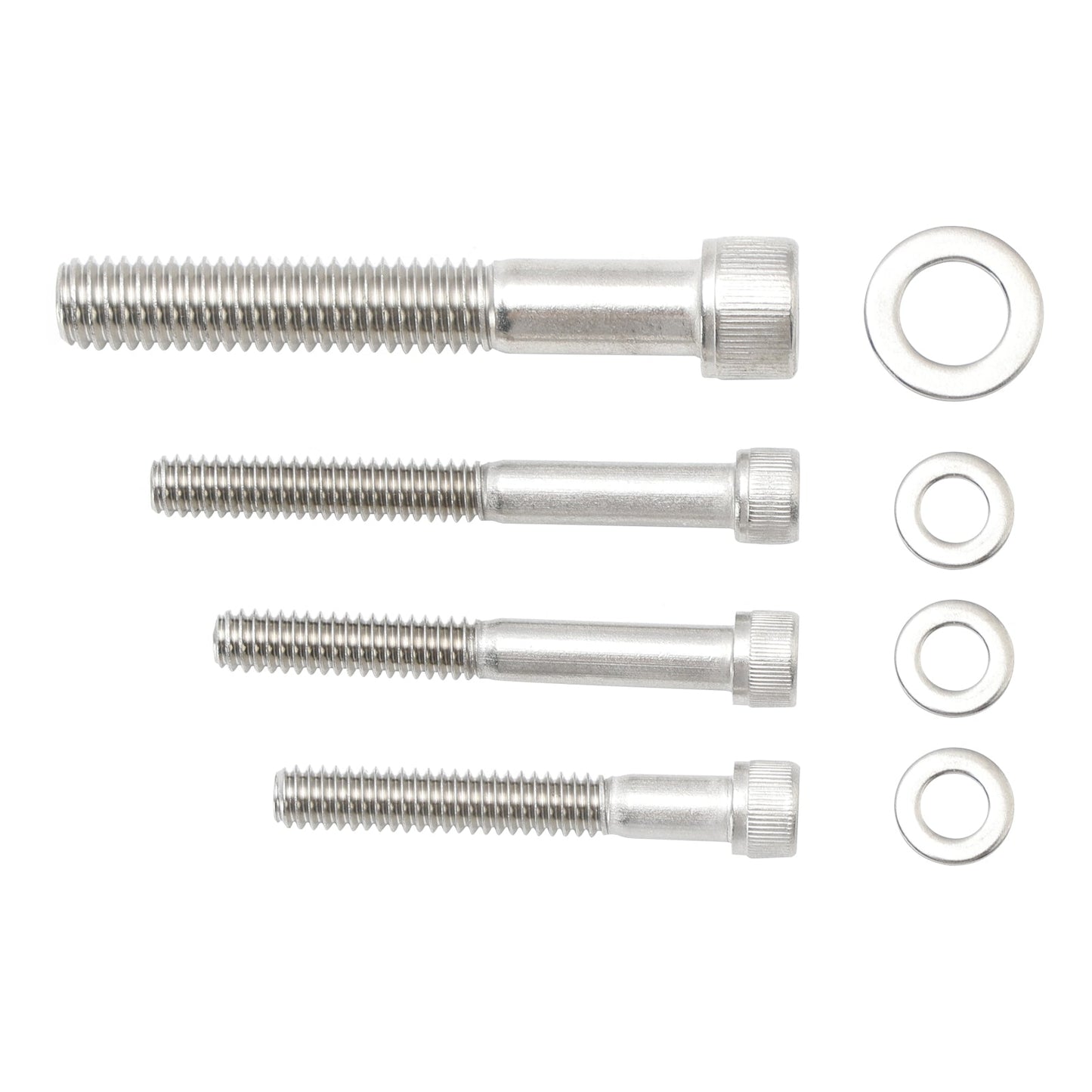Kit de 116 vis Allen et rondelles pour capots moteur Sportster XL 883/1200 2004+