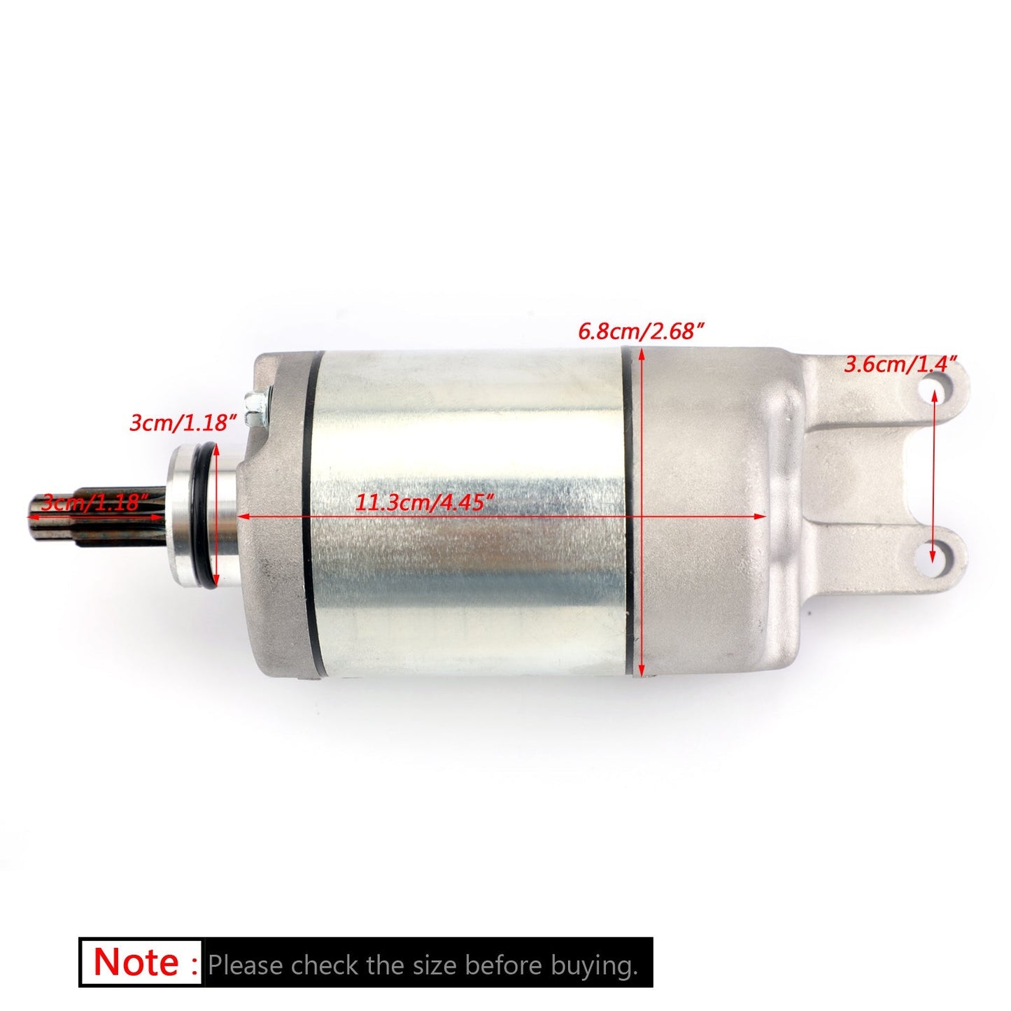 Starter Fits Honda TRX250 ATC250 ATC250ES Big Red 250 1987 1988 31200-HA0-773 Assosary