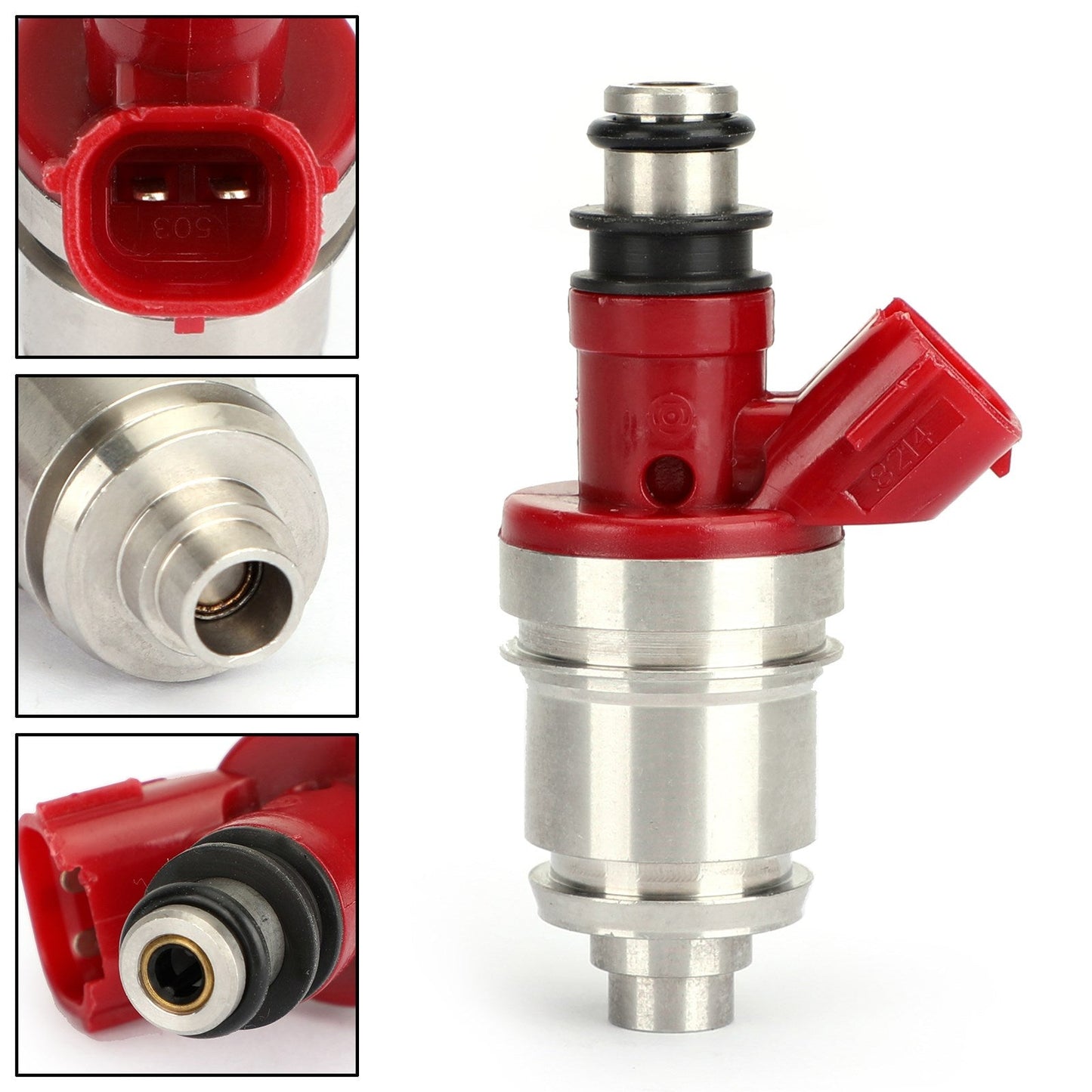 1 inyector de combustible JS28-2 8970795320 compatible con Isuzu Amigo Pickup Rodeo 2.6L