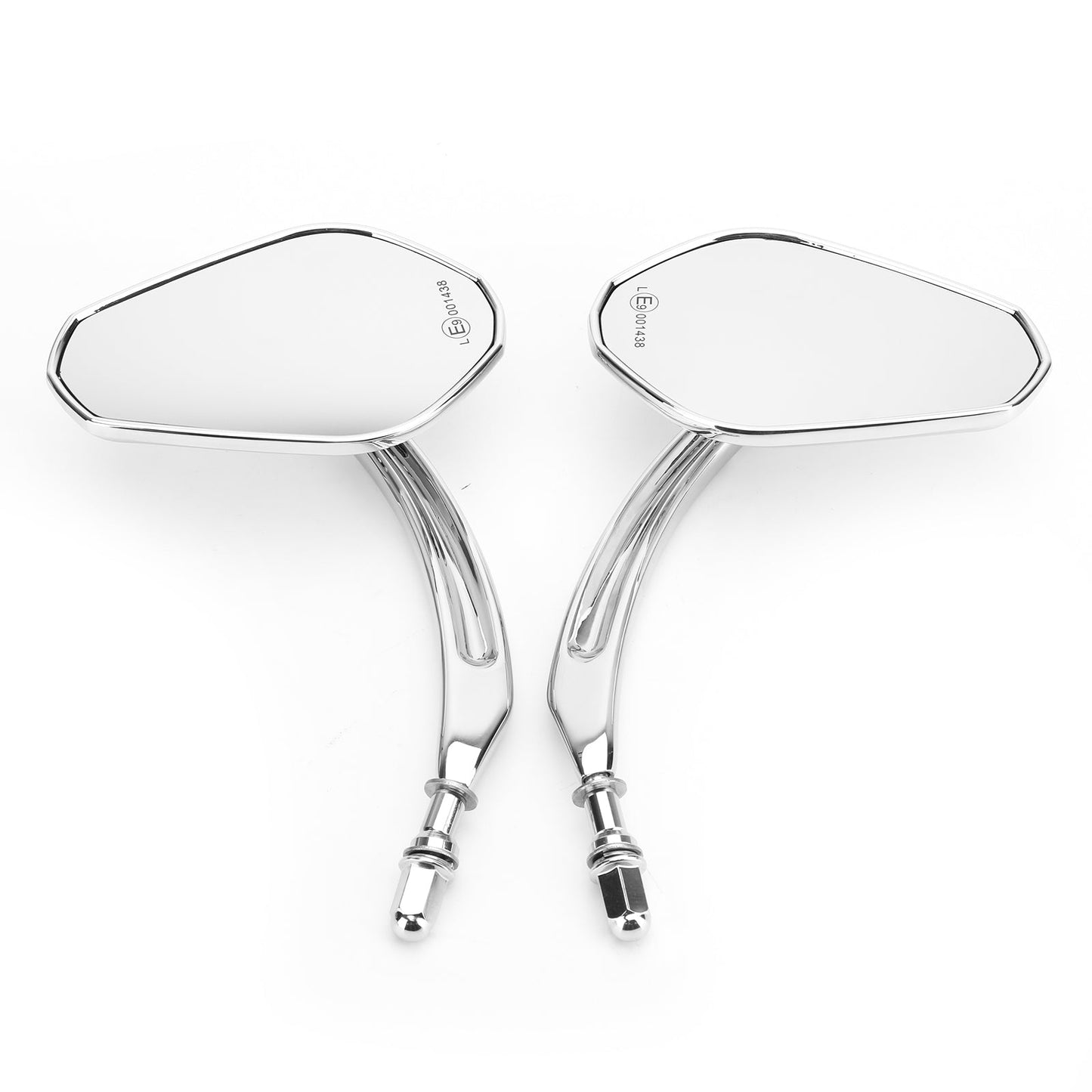Rétroviseurs Black Diamond pour motos Cruiser, Touring, Chopper, Sportster
