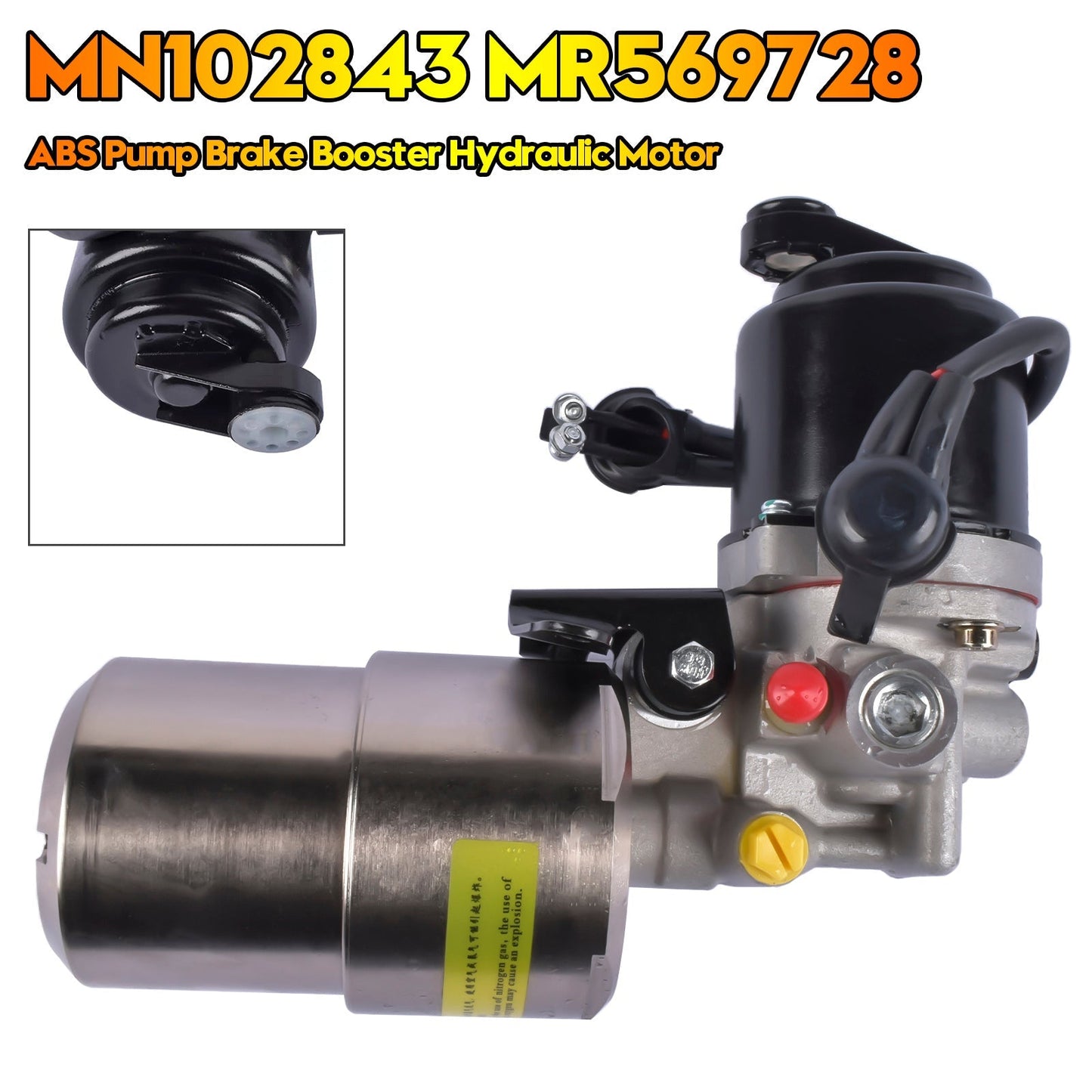 2000+ MITSUBISHI PAJERO/MONTERO V63W/V64W/V65W/V68W/V73W/V74W/V75W/V77W/V78W/V87W/V88W/V93W/V97W/V98W ABS Pump Brake Booster Hydraulic Motor MN102843 MR569728