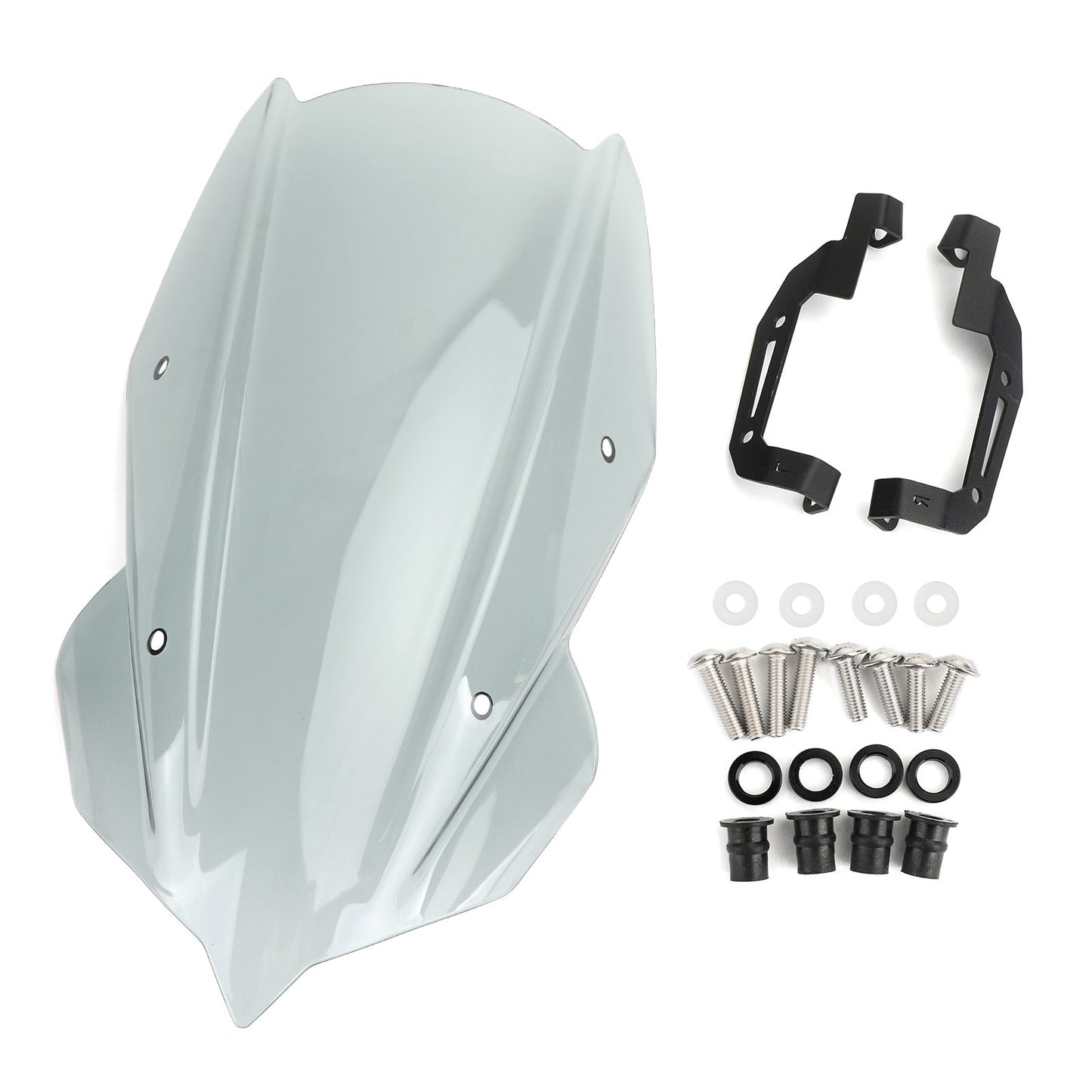 Pare-brise de moto ABS 4 mm pour Kawasaki Z400 2019-2020