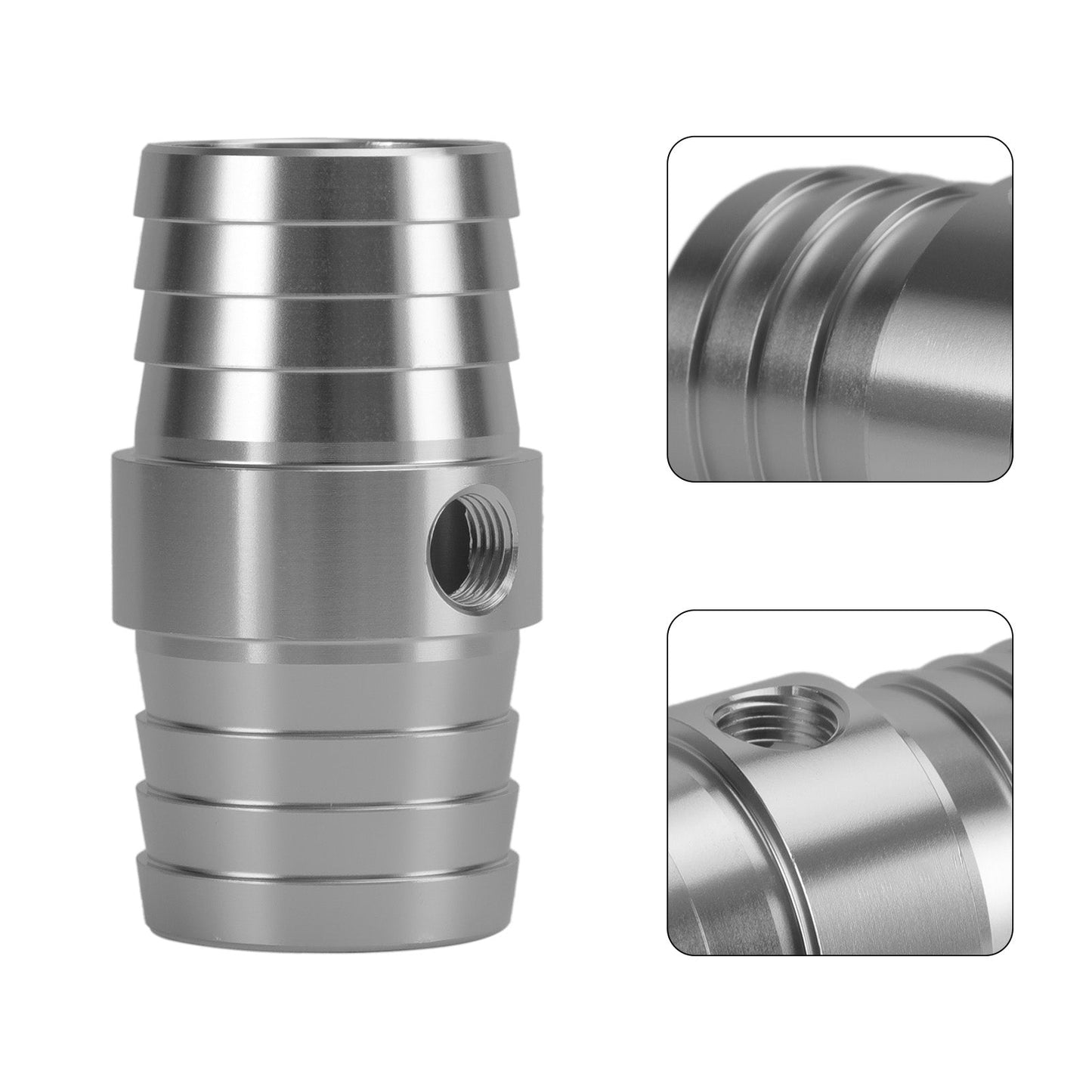 Tuyau de 1-1/4" avec adaptateur de port de vapeur NPT de 1/8" pour radiateur supérieur LS Swap, liquide de refroidissement