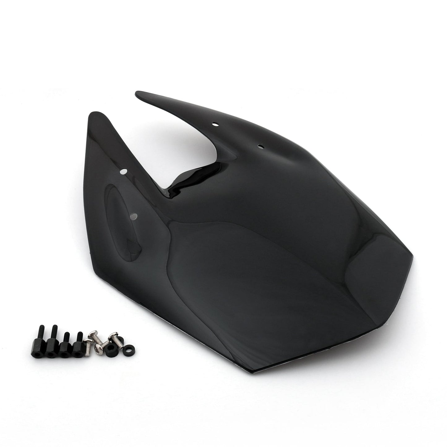 Pare-brise double bulle pour Kawasaki Z800 2013-2014, noir