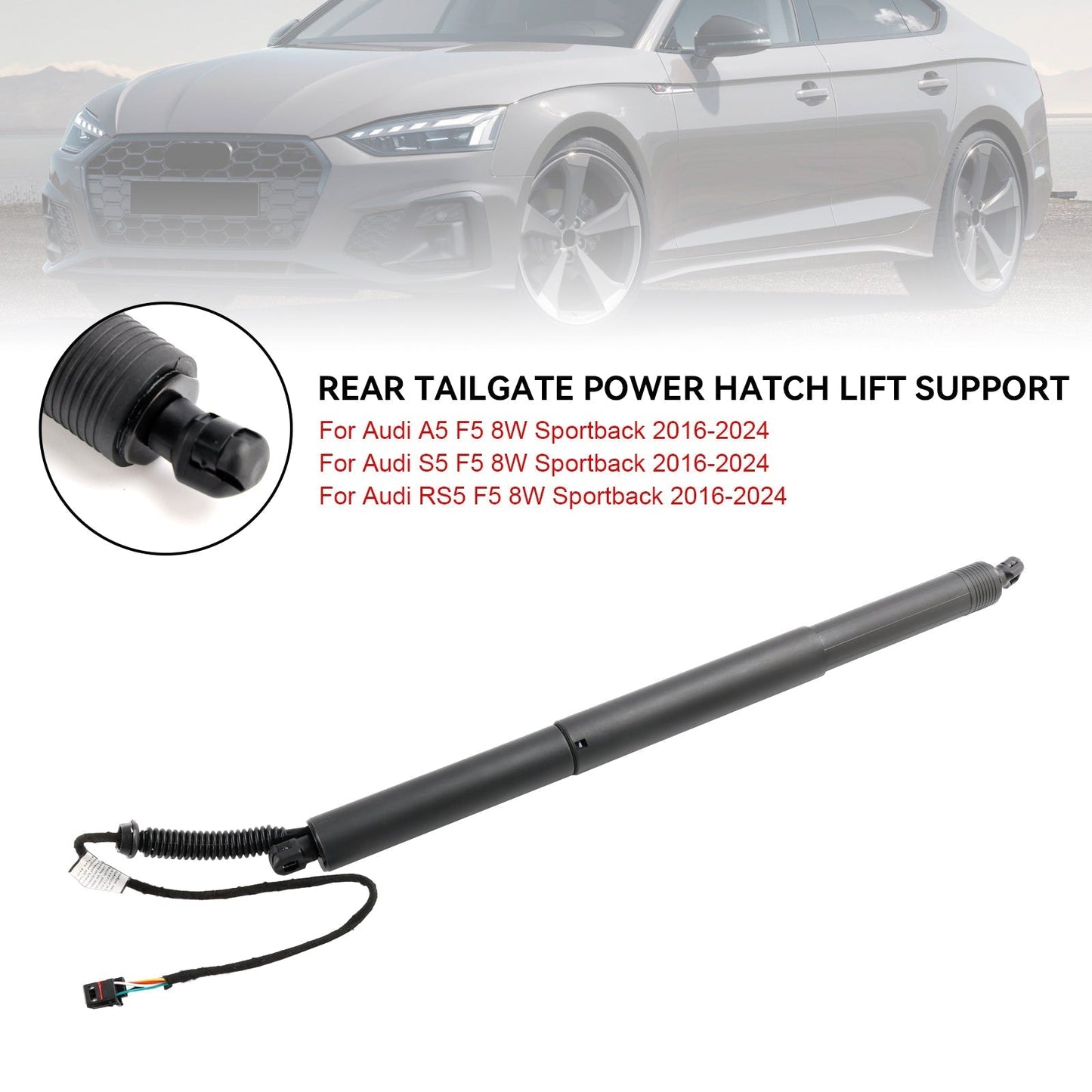 Hayon élévateur électrique 1 pièce pour Audi A5 S5 RS5 Sportback 2016-2024 8W8827851 8W8959107