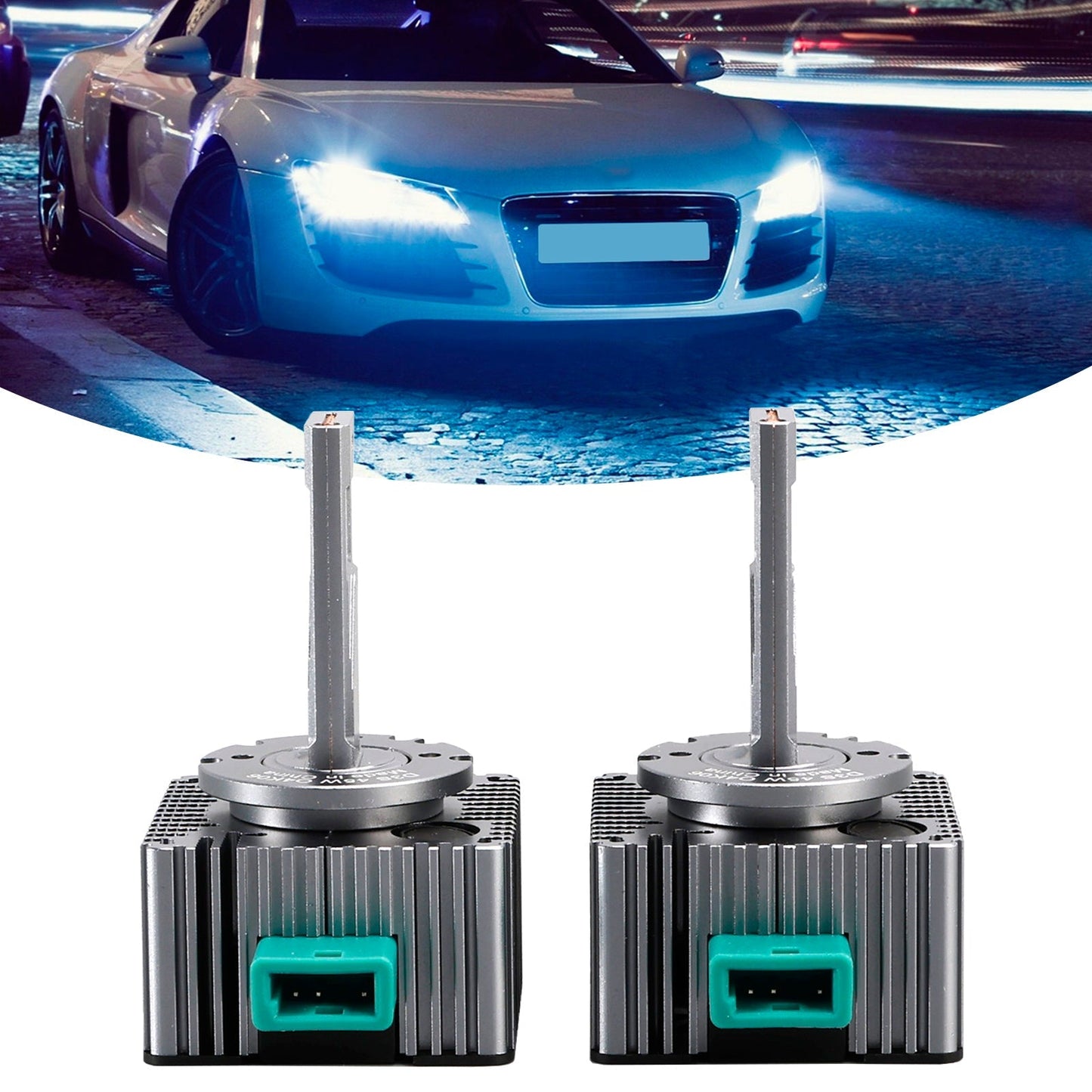 OSRAM 2 unidades de luces LED para coche HL D3S de 45 W, 6000 K, 166340CW