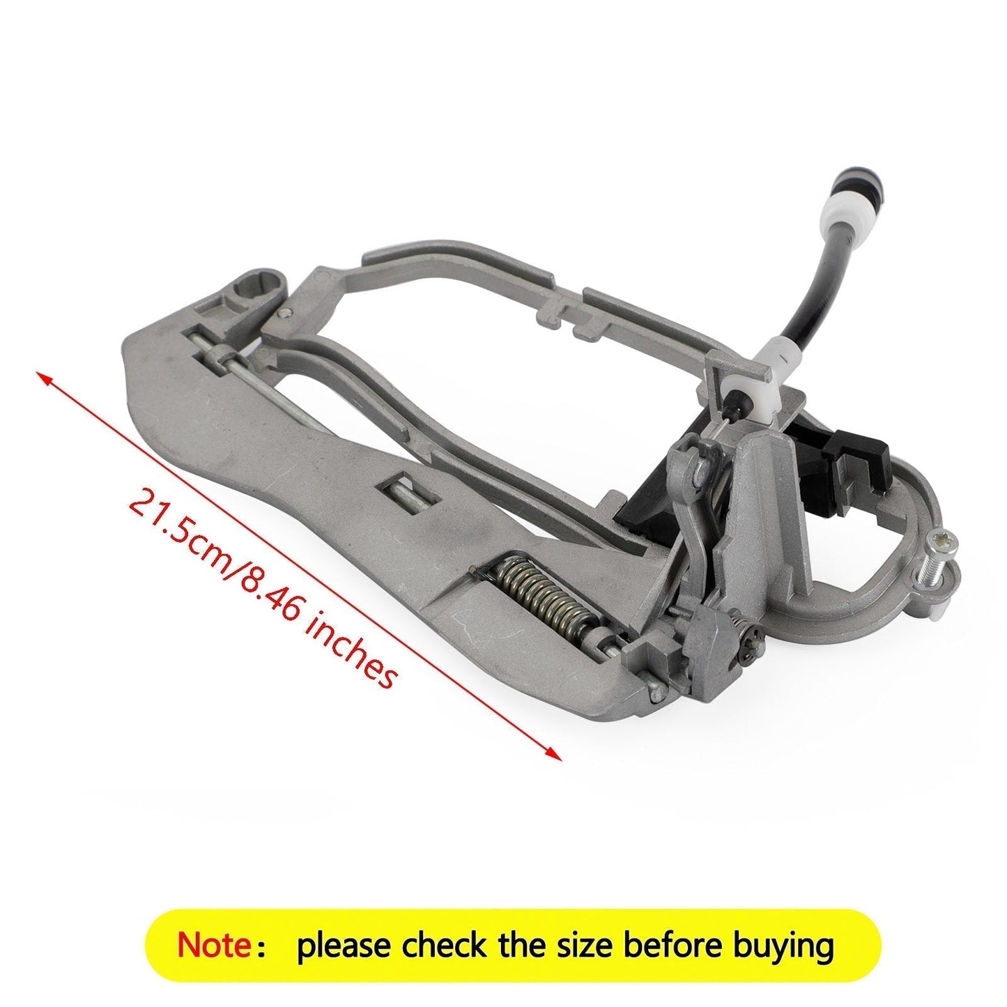 2000-2006 BMW X5 E53 V8 4.4L Petrol SUV Front Left Passenger Side Door Handle Carrier 51218243615