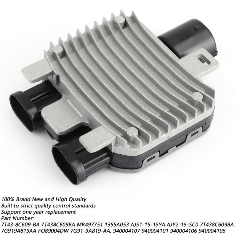 Module de commande du ventilateur de refroidissement du radiateur Volvo S60 Ford Galaxy 7T43-8C609-BA