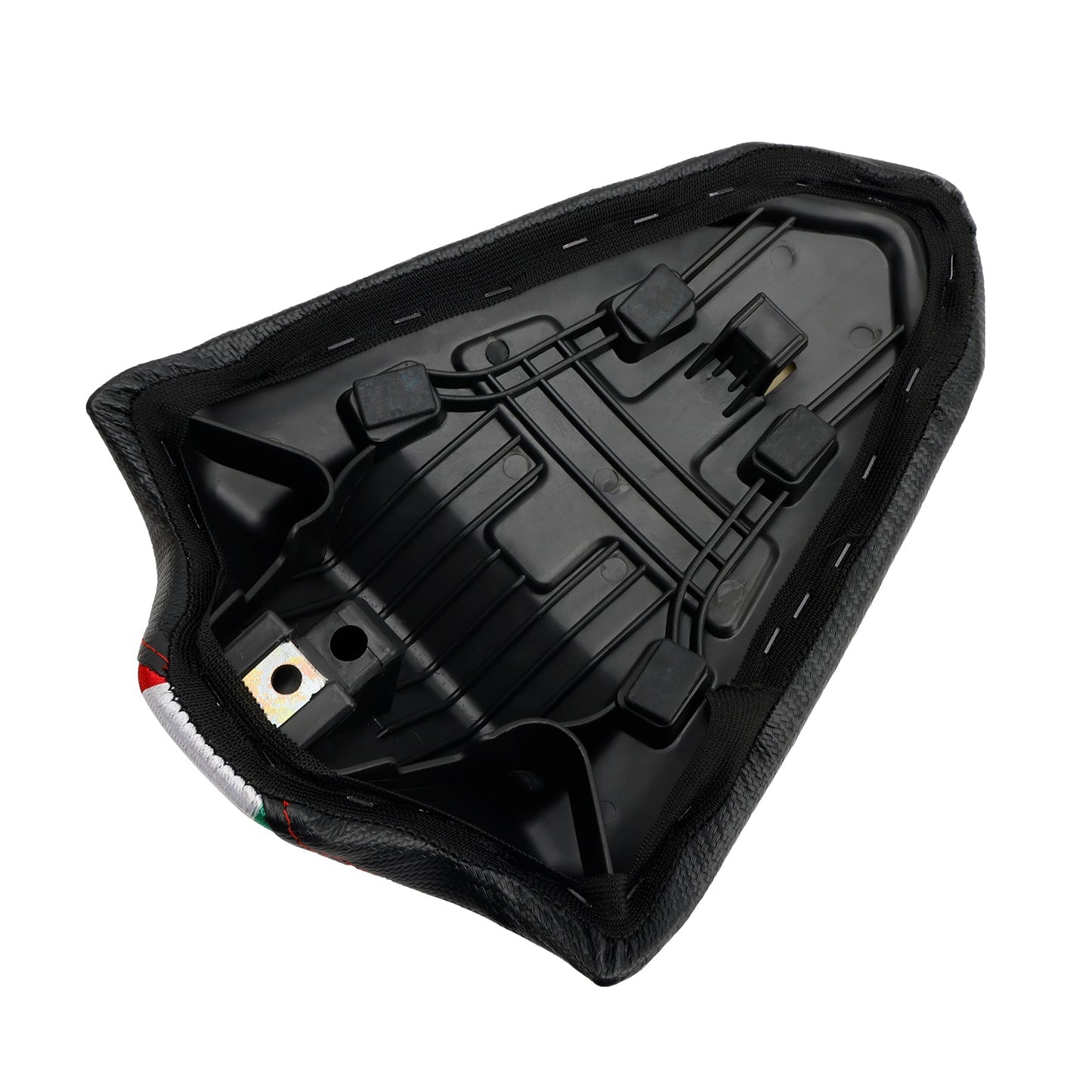 Coussin de siège arrière plat en polyuréthane pour passager, compatible avec DU Streetfighter V2 2022-2023, grille en carbone