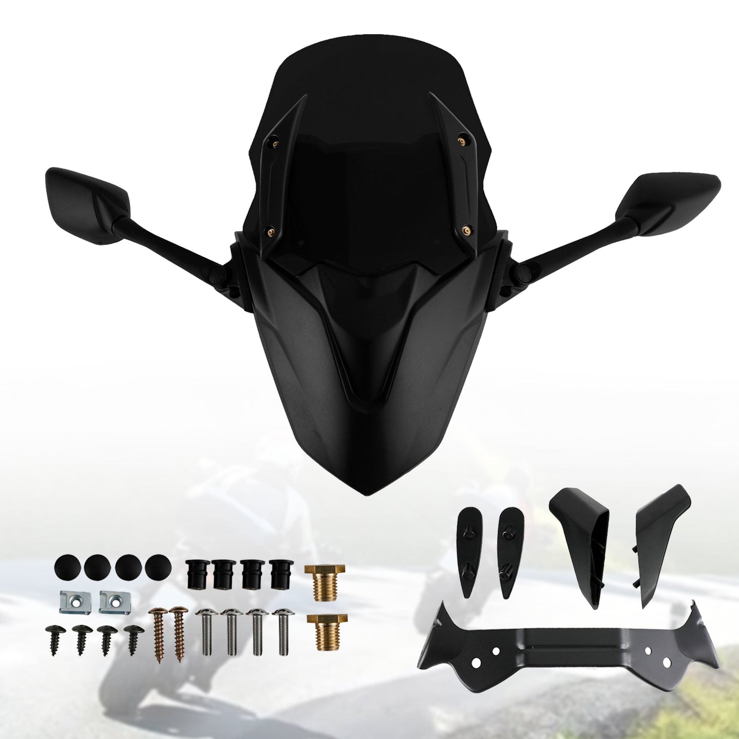 Pare-brise de moto ABS adapté pour Yamaha NMAX155 N-MAX 155 2021-2022