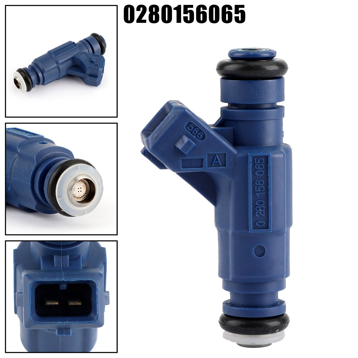 Injecteur de carburant 4 pièces pour VW Passat 1,8 L 2000-2005 0280156065 06B133551M