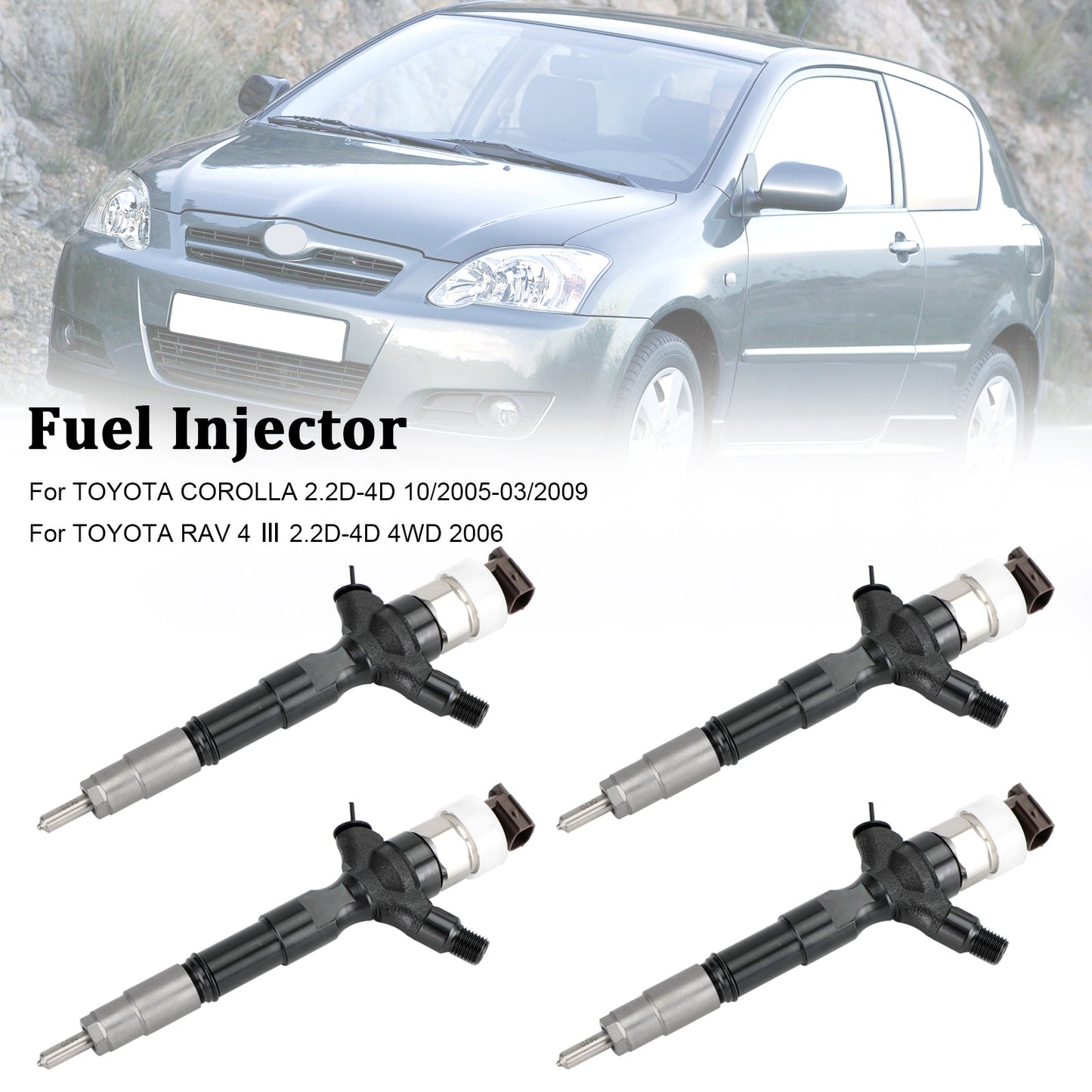 2006+ Toyota Hilux 1KD-FTV 2KD-FTV Fuel Injector 23670-30140