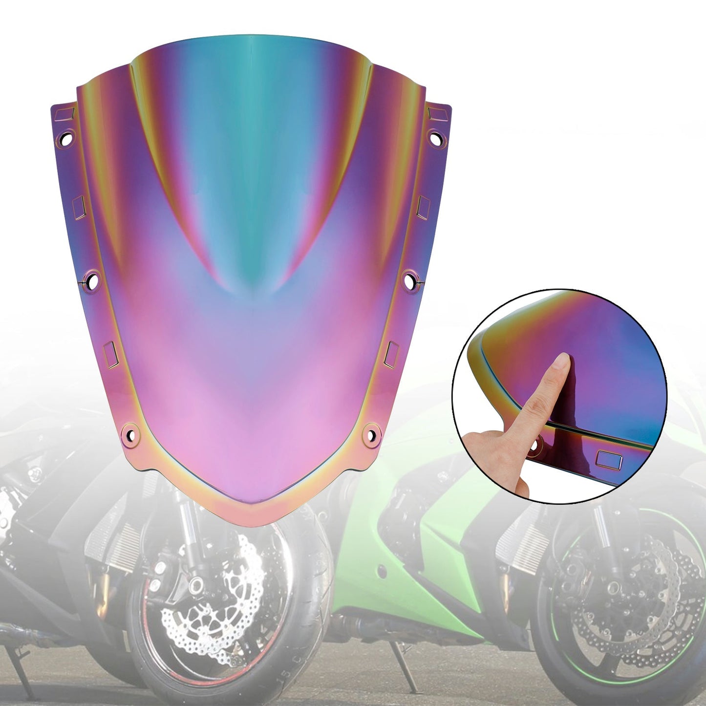 Protector de parabrisas para Kawasaki Ninja ZX-10R 2021-2024