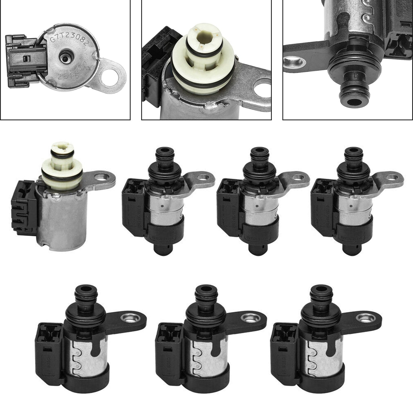 Solénoïde de transmission générique Xterra RE5R25A, 7 pièces