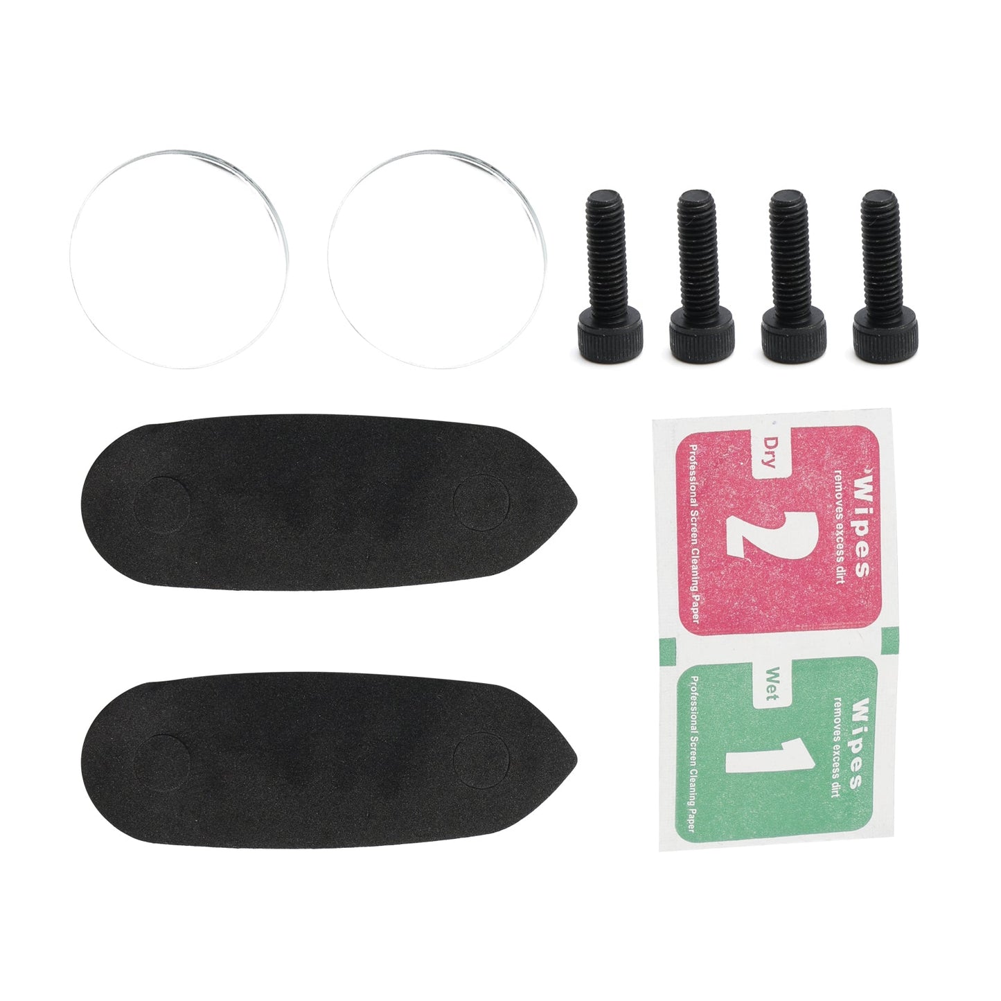 Espejos retrovisores tipo aleta de aluminio CNC para Yamaha YZF R3 / YZF R25 19-23