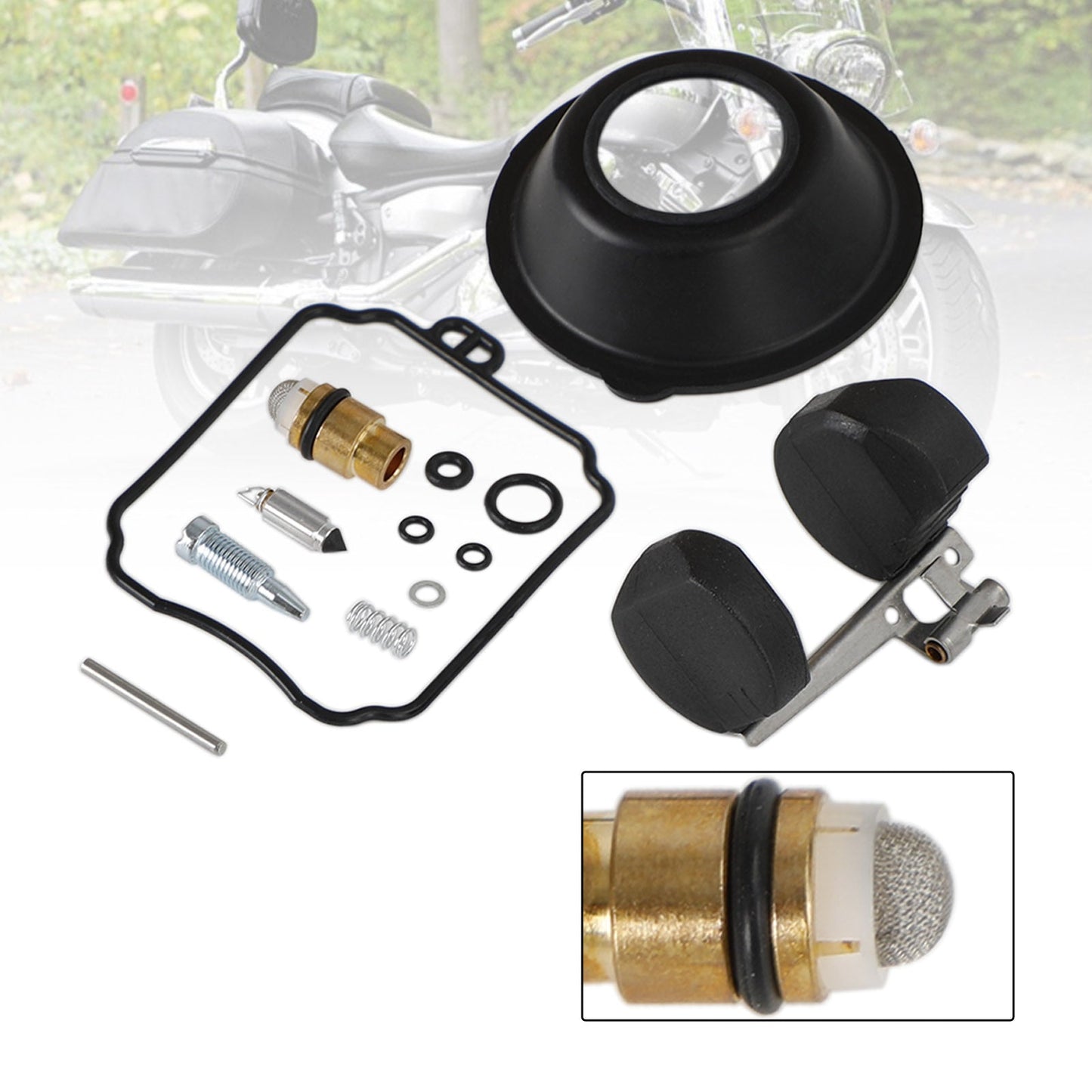 Kit de réparation de carburateur pour Yamaha XV250 Virago XVS650 V-STAR