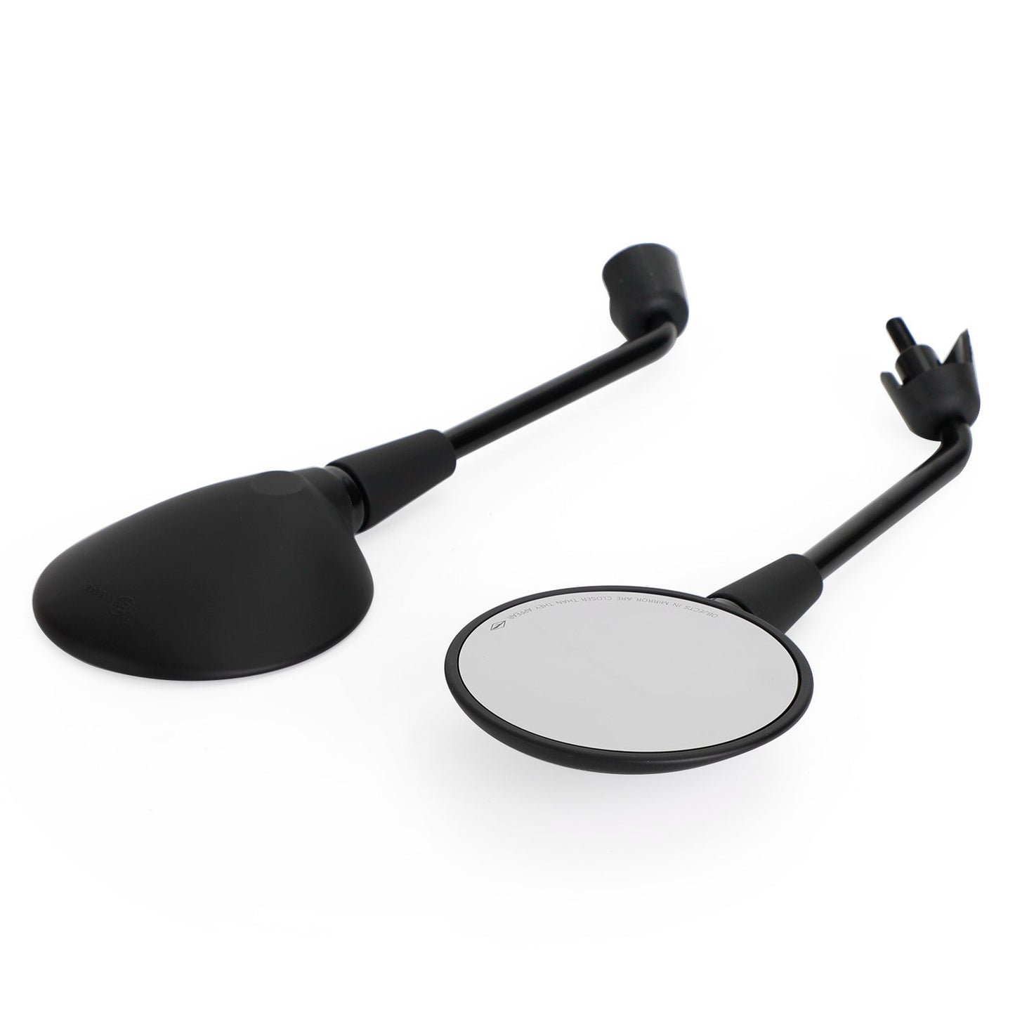 Paire de rétroviseurs noirs pour Vespa Primavera 50 125 150 2T 4T Elettrica