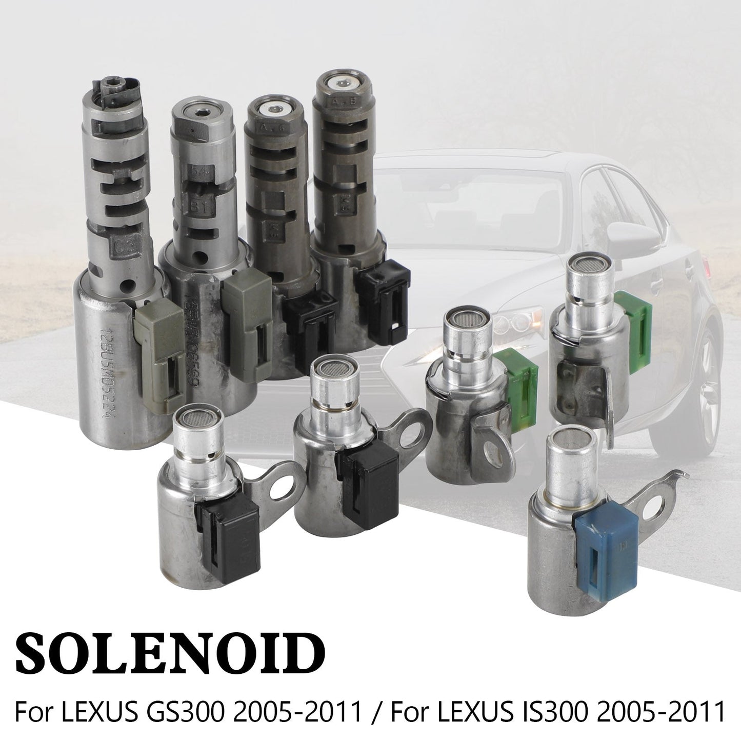 2005-2011 Lexus IS250 2.5L IS300 GS300 A960E 6-SPEED Transmission Solenoids Generic