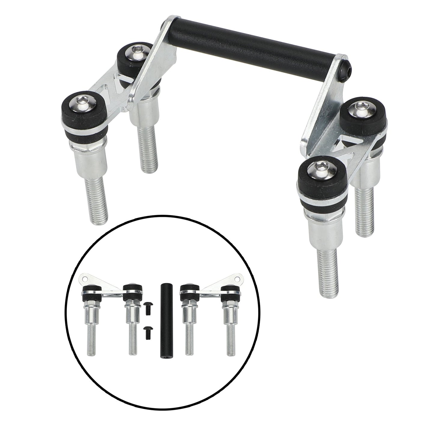 Soporte de extensión para GPS y navegación para BMW F750Gs, F850Gs y R1200Gs