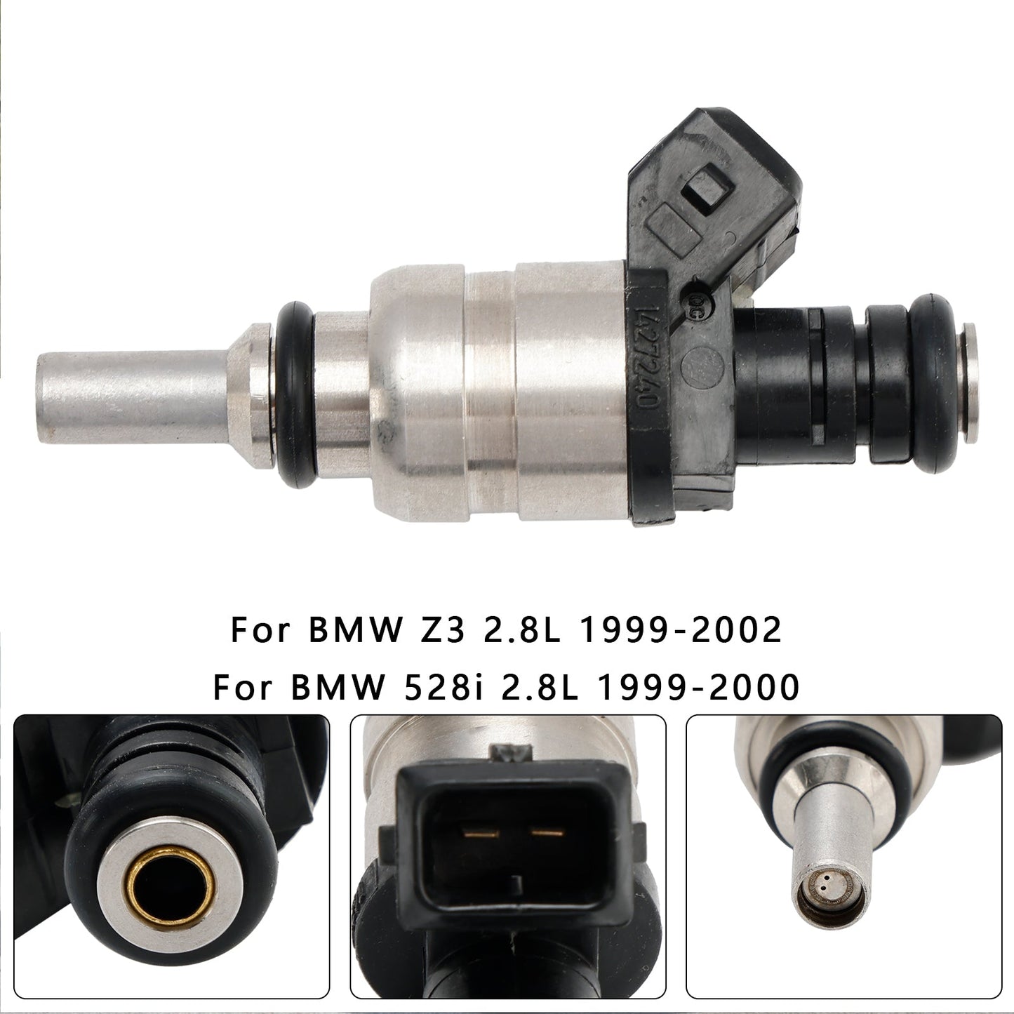 2000 BMW 323Ci 2.5L 1Pcs Fuel Injector 13537546244 1427240 7546244