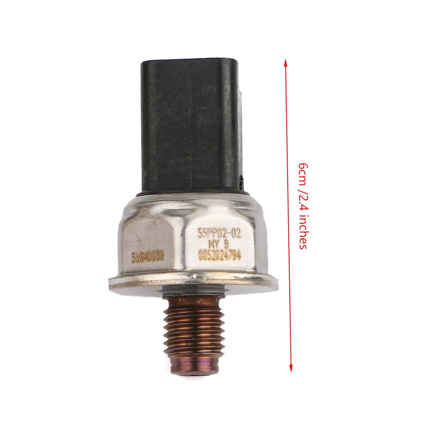 Capteur de pression de rampe d'injection compatible avec Ford, Peugeot, Citroën et Volvo 2.0 HDi TDCi