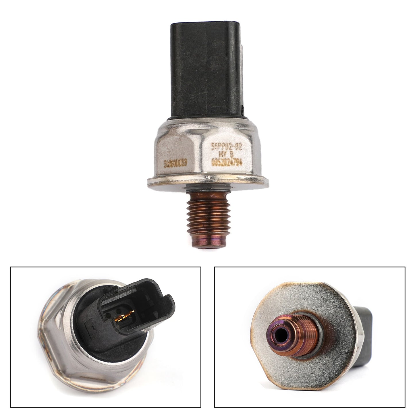 Capteur de pression de rampe d'injection compatible avec Ford, Peugeot, Citroën et Volvo 2.0 HDi TDCi