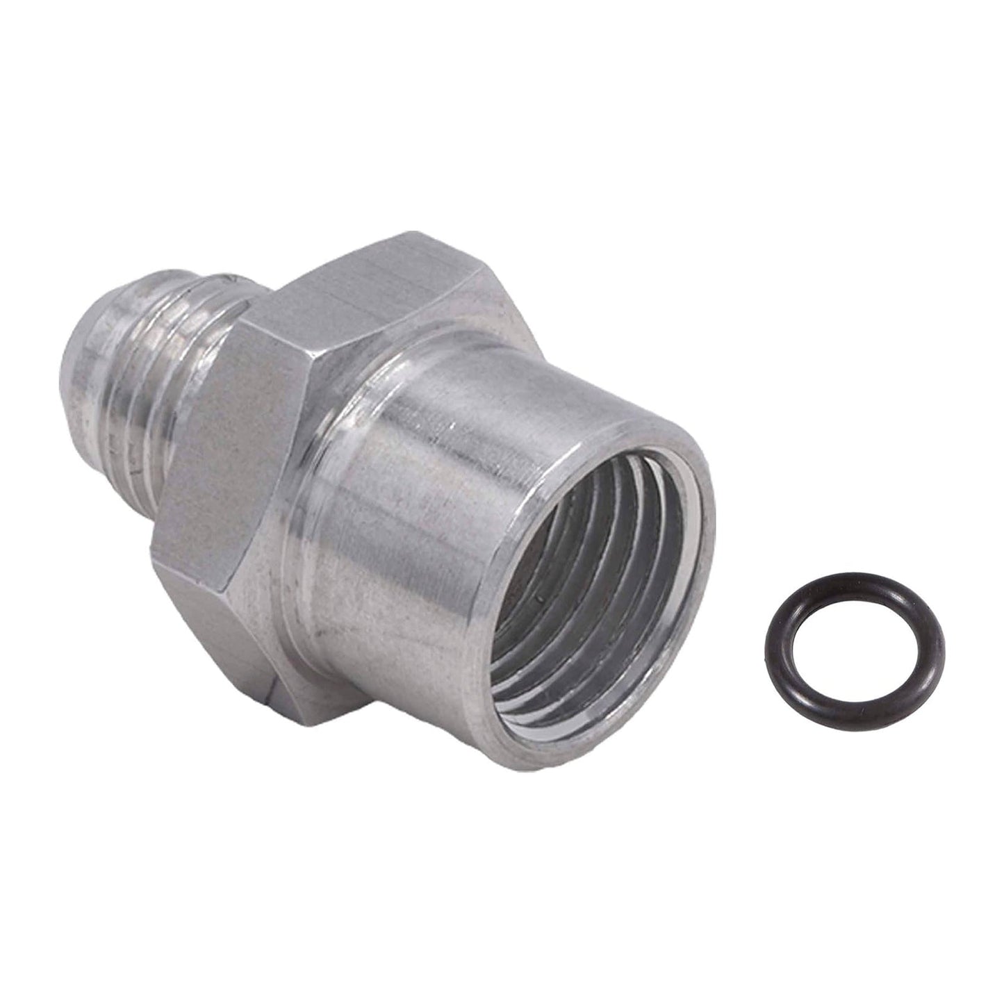 Adaptador de línea de combustible de alimentación abocardada macho 6AN a conector hembra M16-1.5 F06ANFM1615