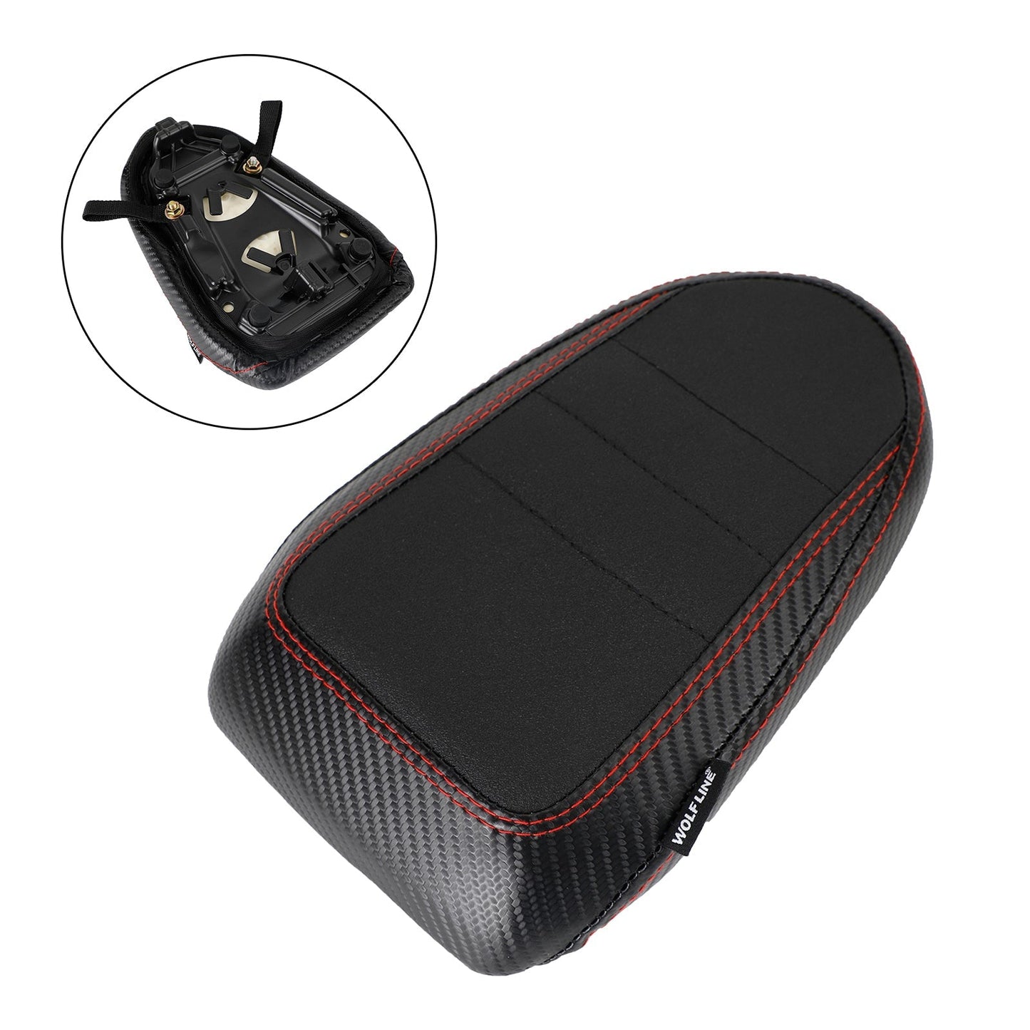 Coussin de siège arrière plat en polyuréthane pour passager, compatible avec BMW S1000RR 2019-2022 2020 2021
