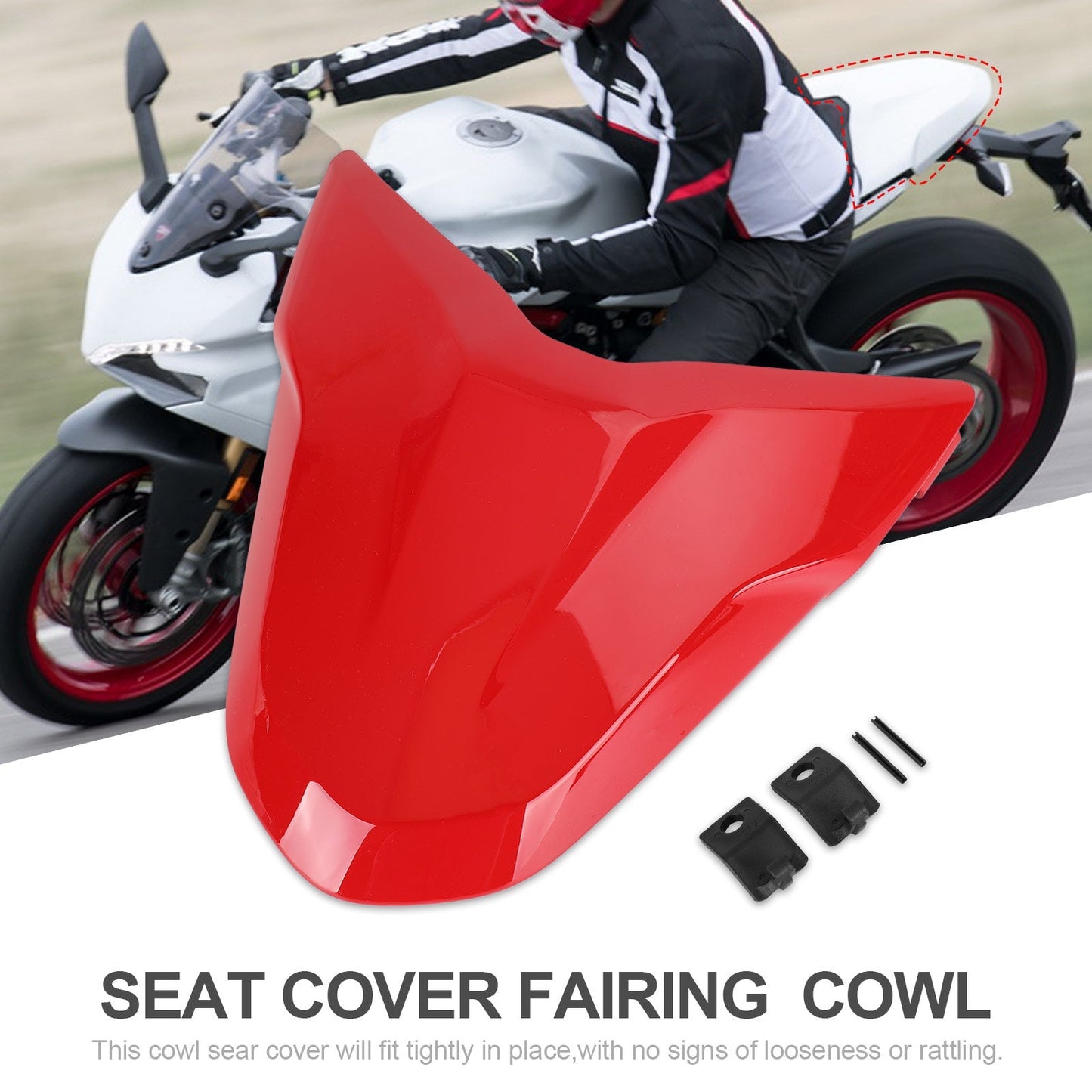 Capot de carénage de siège arrière pour Ducati Supersport 939 950 toutes saisons