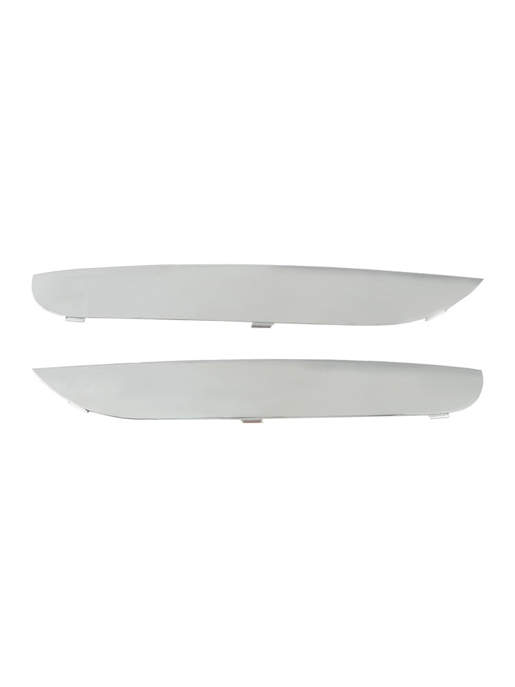 BMW Série 7 F01 F02 2009-2015 2 moulures de pare-chocs avant M Sport 51118047727 51118047728