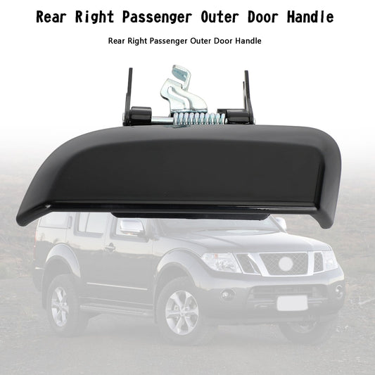 2005-2012 Nissan Pathfinder LE 4.0L V6 Rear Right Passenger Outer Door Handle 82606-EA502 82606-ZP60E