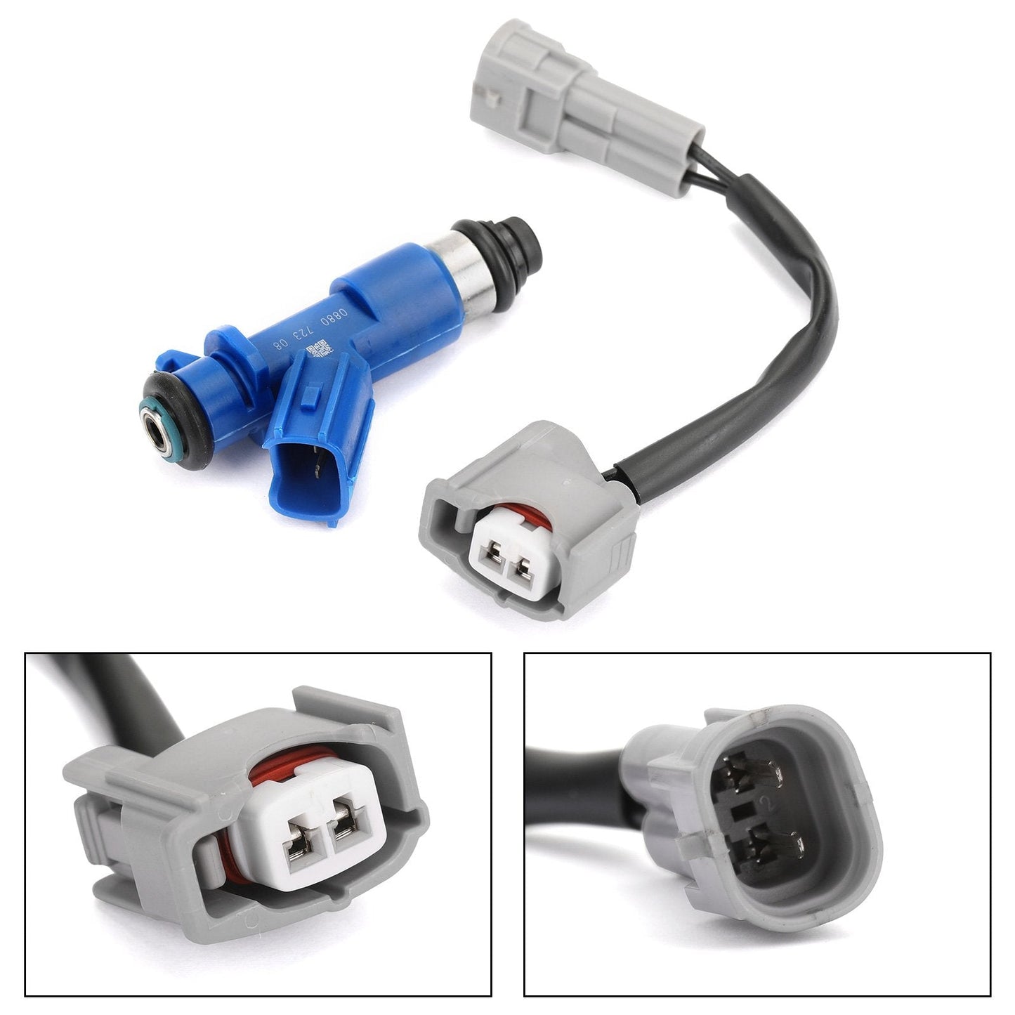 Inyectores de combustible Denso nuevos de 410 cc para Acura y Honda (16450Rwca01)
