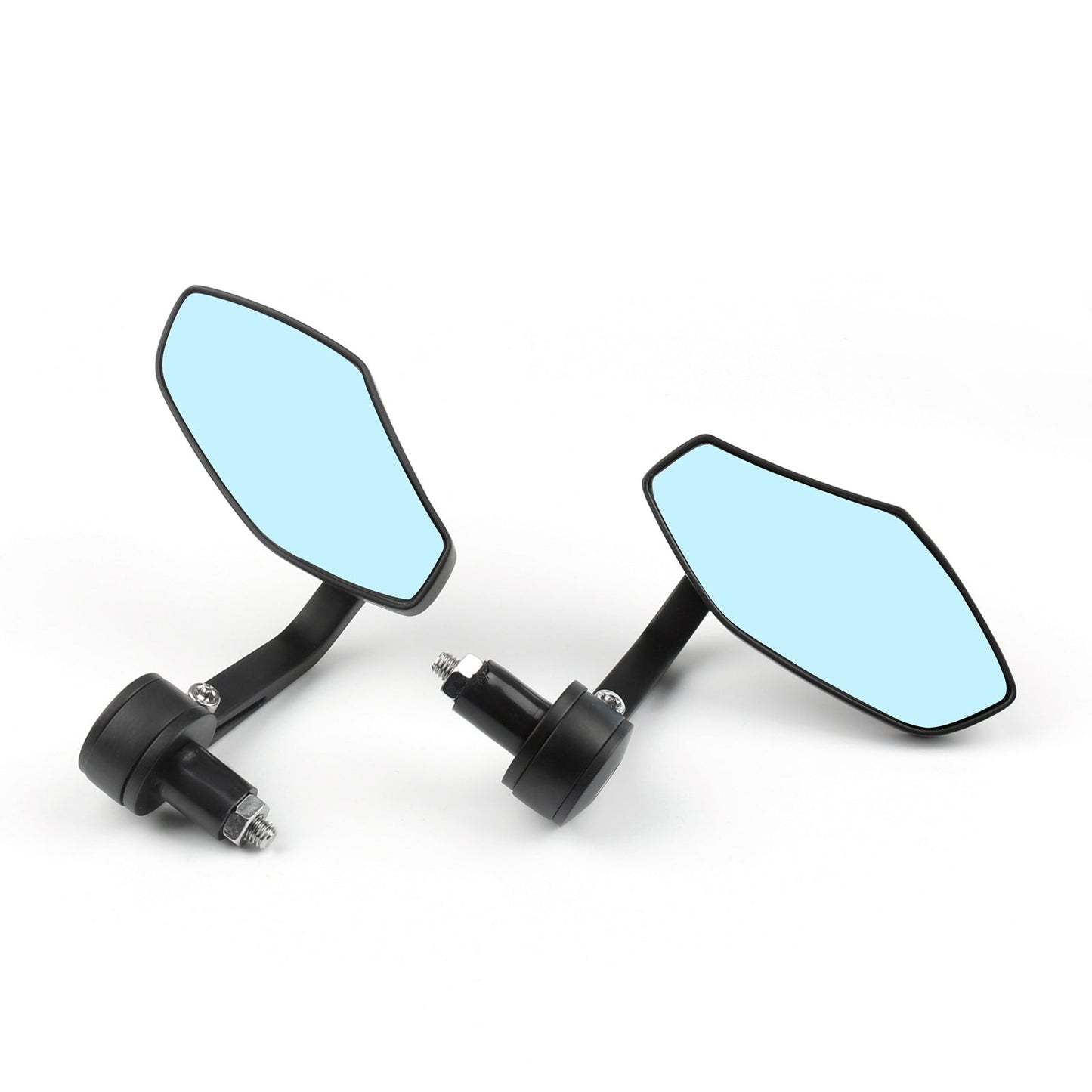Rétroviseur latéral en aluminium de 7/8" et 1" pour guidon de moto