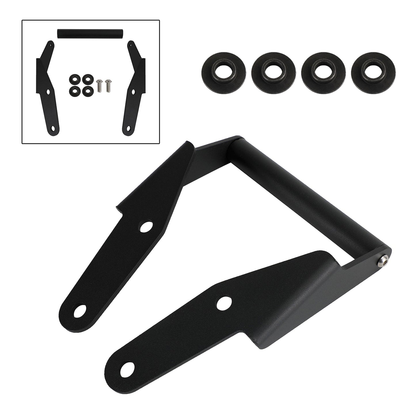 Soporte de navegación para teléfono y extensión GPS para Kawasaki Versys-X 250 17-21