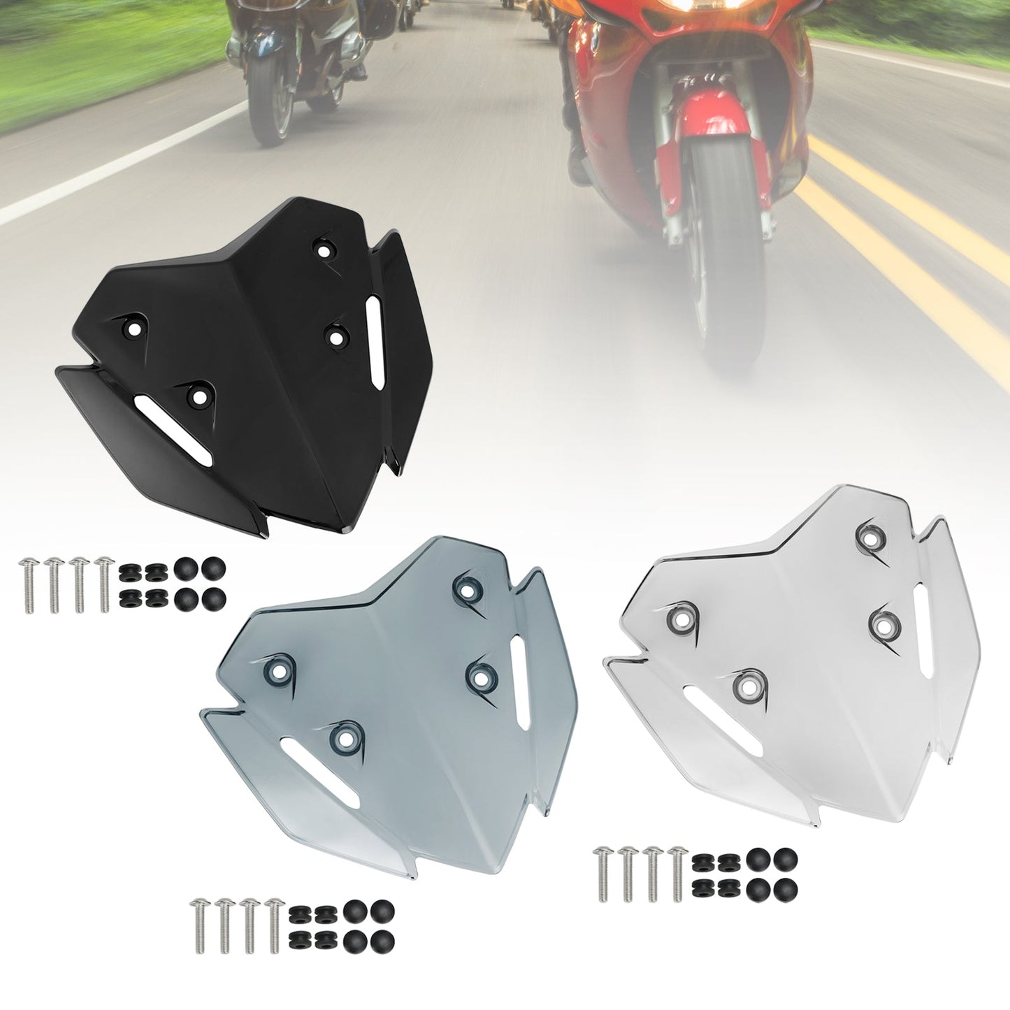 Pare-brise ABS pour moto Yamaha X-MAX 300 2023