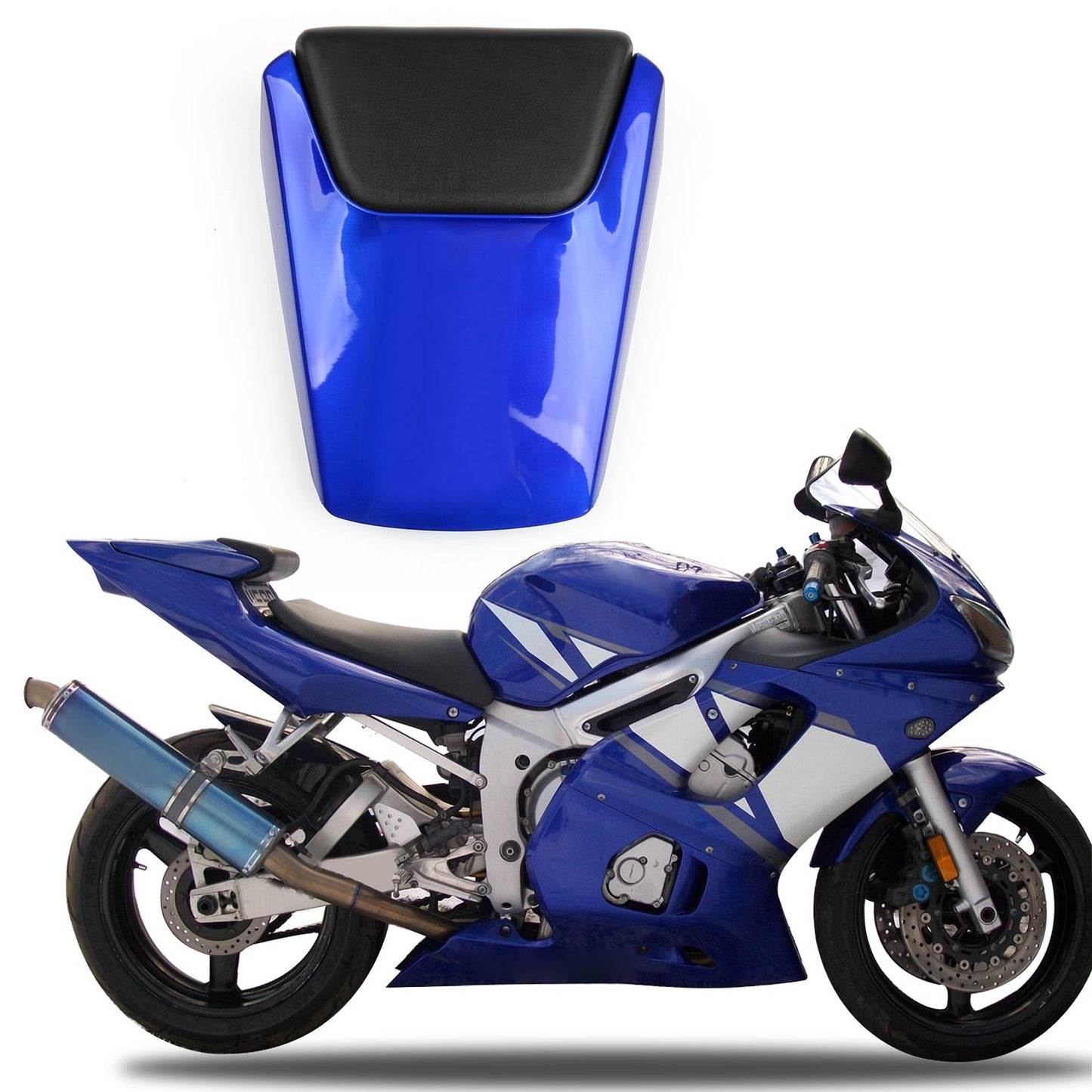 Capot de carénage de selle passager arrière pour Yamaha YZF R6 1998-2002 1999