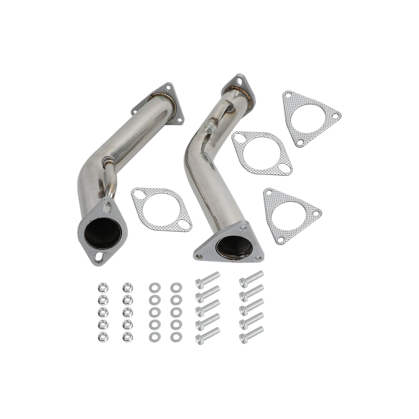 Tuyau d'échappement de 2,5 pouces en acier inoxydable pour Infiniti G37 3,7 L V6 Coupé/Berline (2008-2013)