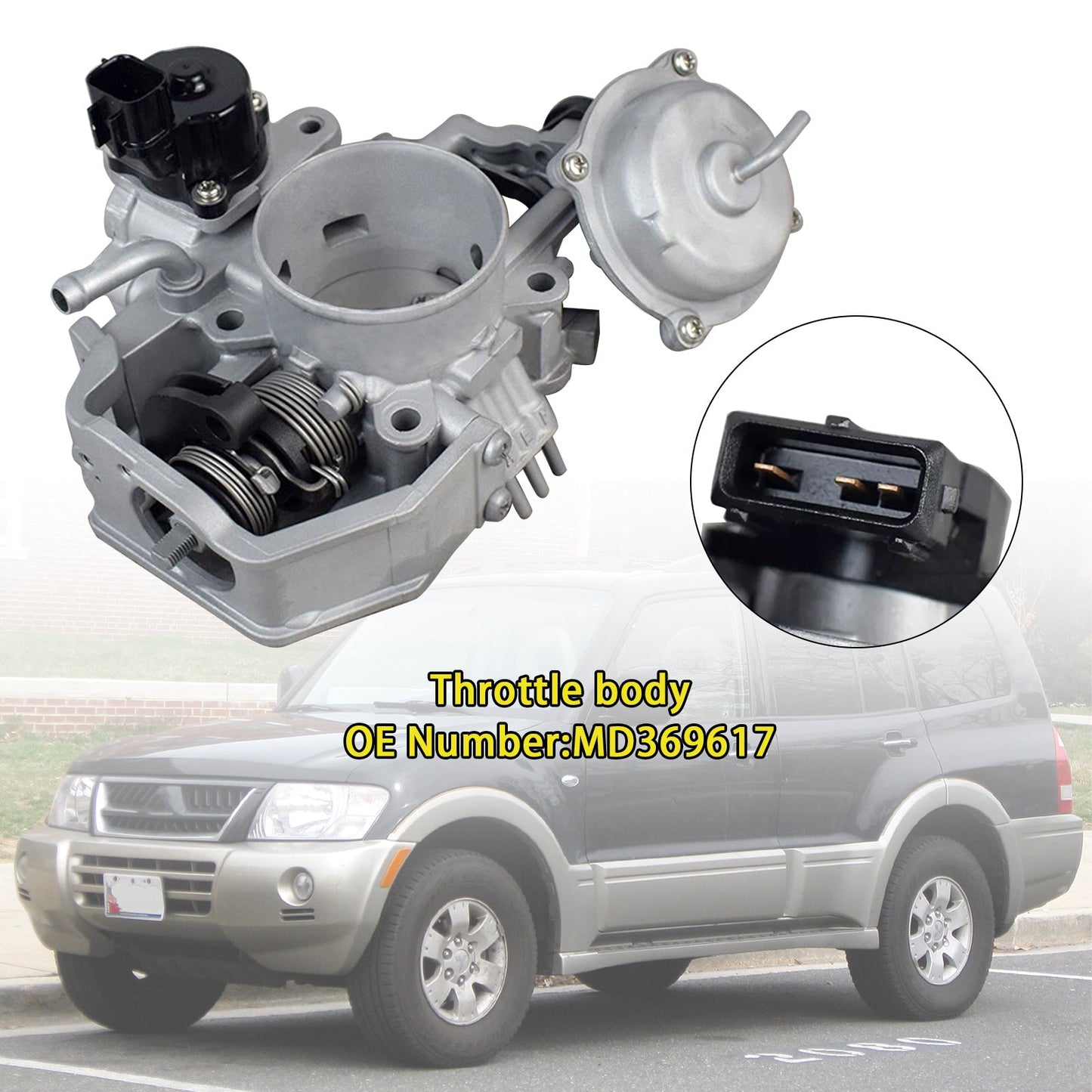 Corps de papillon pour Mitsubishi Pajero Montero V63 V73 6G72 MD369617