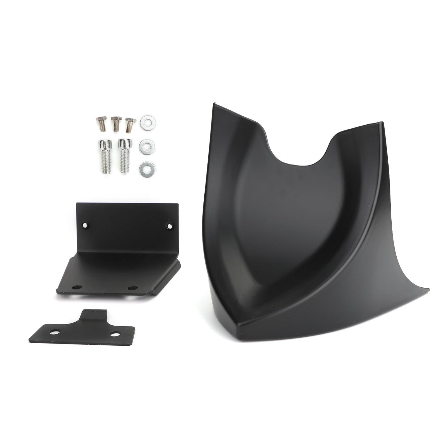 04-19 Sportster XL883 XL1200 48 72 Becquet de menton avant Carénage de barrage d'air MBlack